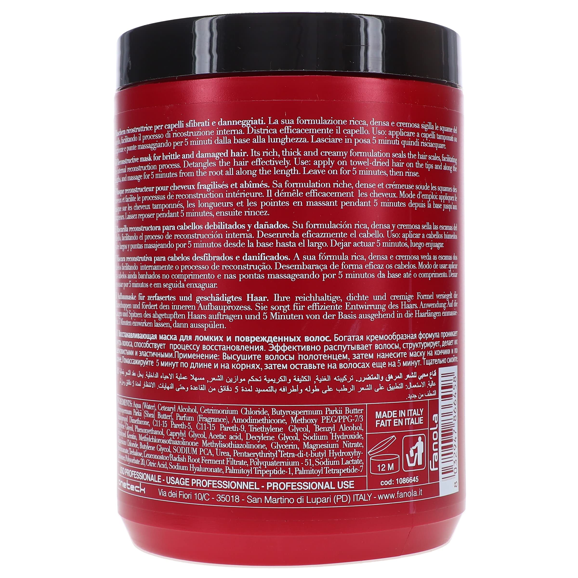 Fanola Botolife Restructuring Mask, 1000 ml