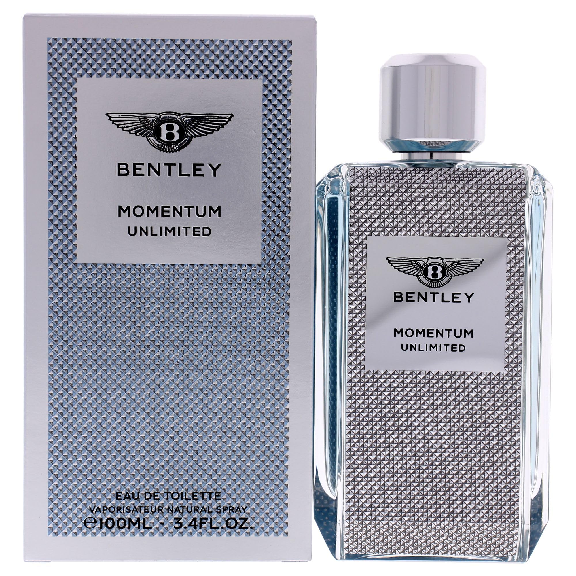 Bentley Momentum Unlimited By Bentley, 3.4 Oz Eau De Toilette Spray For Men
