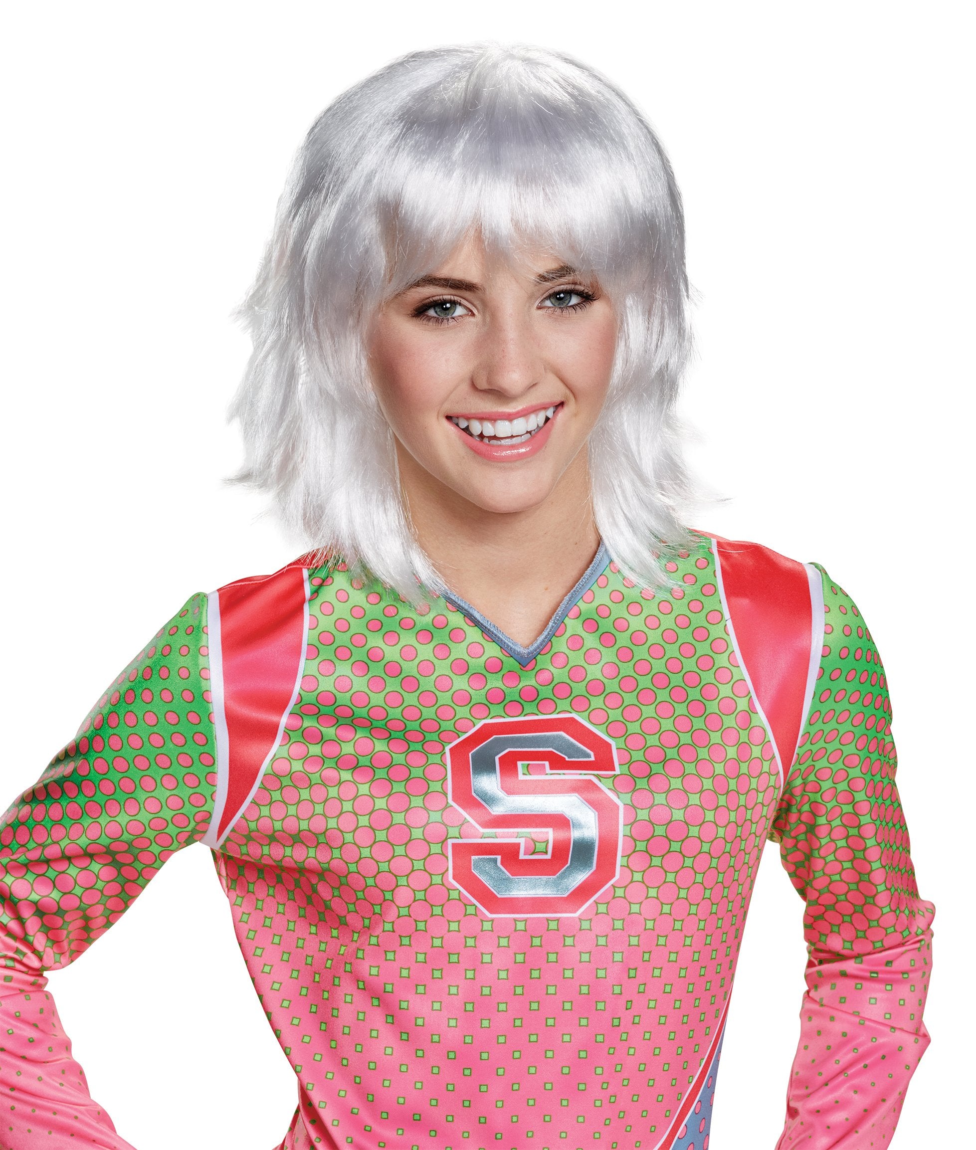 Disney Zombies Addison Platinum Girls' Wig