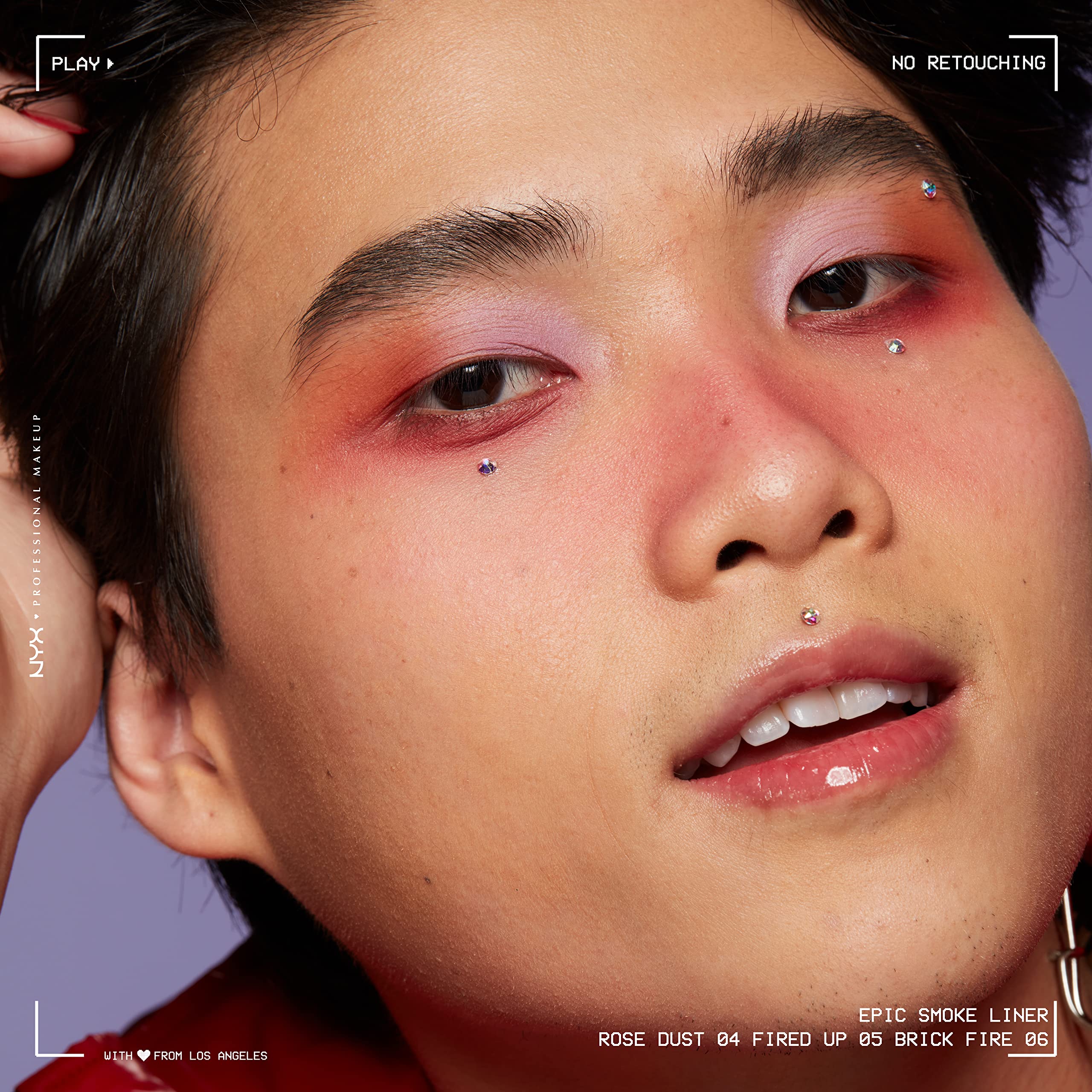NYX PROFESSIONAL MAKEUP Epic Smoke Liner, Vegan Smokey Eyeliner - Rose Dust (Soft Rosy Lavender)