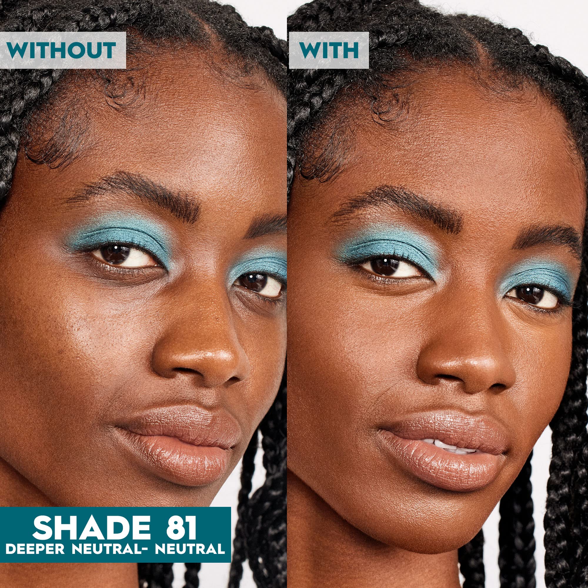 Urban Decay Hydromaniac Dewy Foundation (81 Deeper Neutral), Hydrating Tinted Moisturizer For Dry Skin, Buildable Medium Coverag