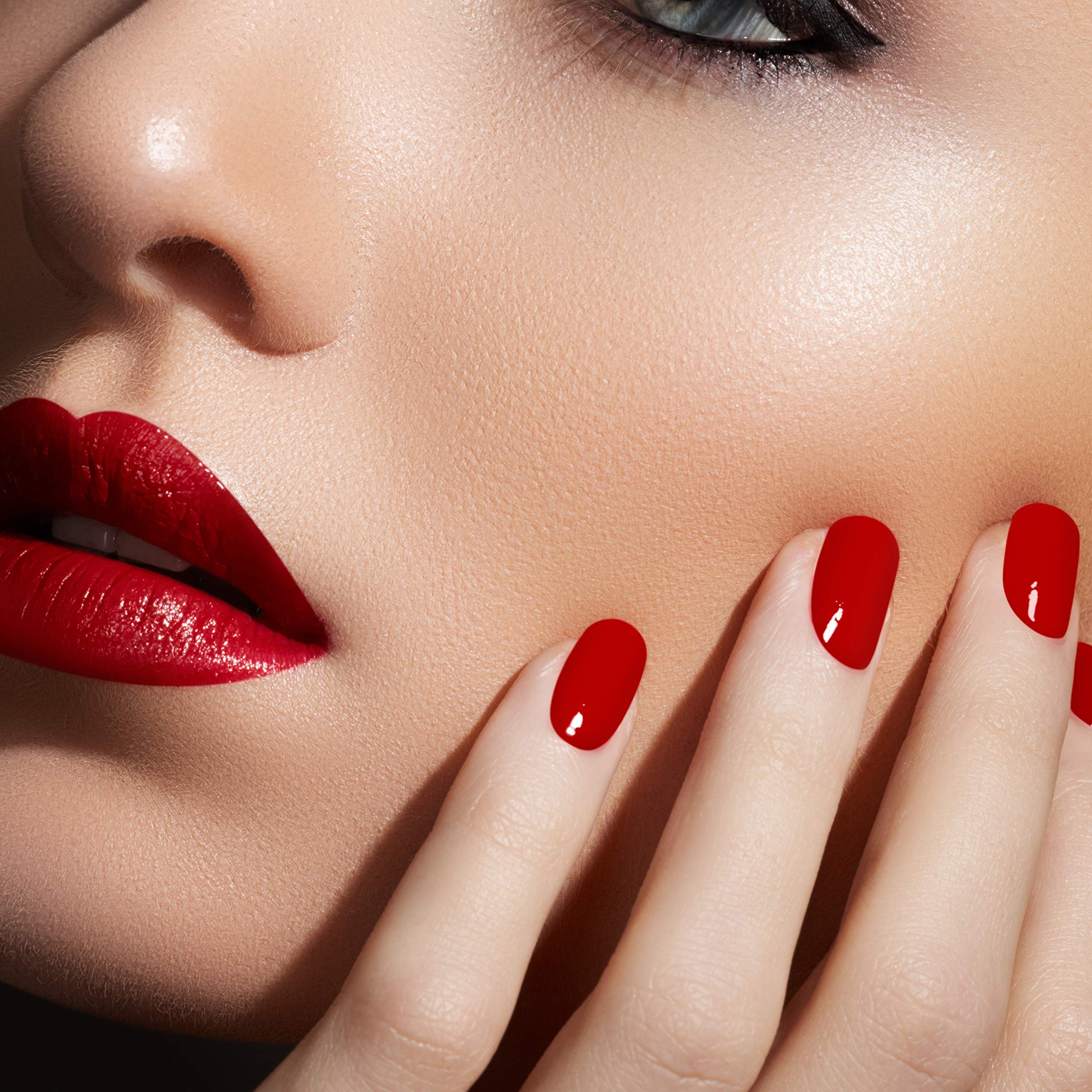 Karma Organic Non-Allergenic Nail Polish bridal cuticle Nailpolish bottle for women (RED AND EVEN)