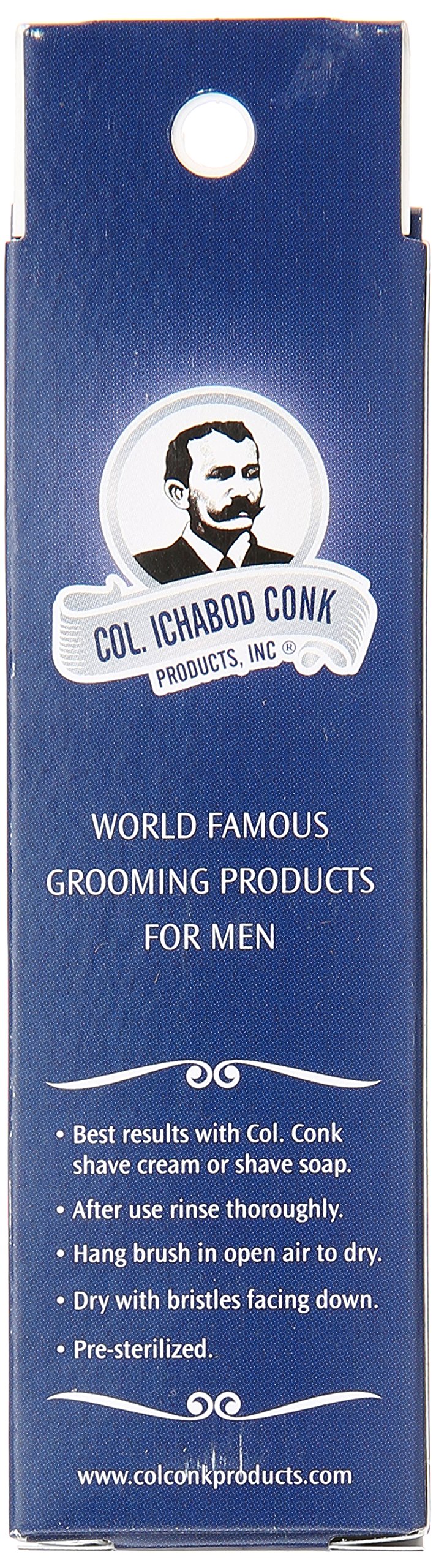 Colonel Conk Products 904 Mixed Badger Brush-beech Wood Handle
