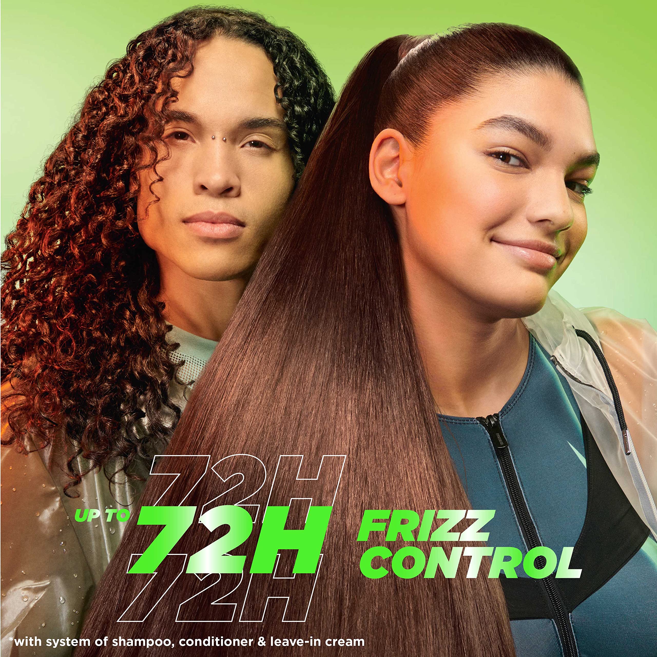 Garnier Fructis Sleek And Shine Anti-Frizz Serum For Frizzy, Dry, Unmanageable Hair, 5.1 Ounce (3 Count)