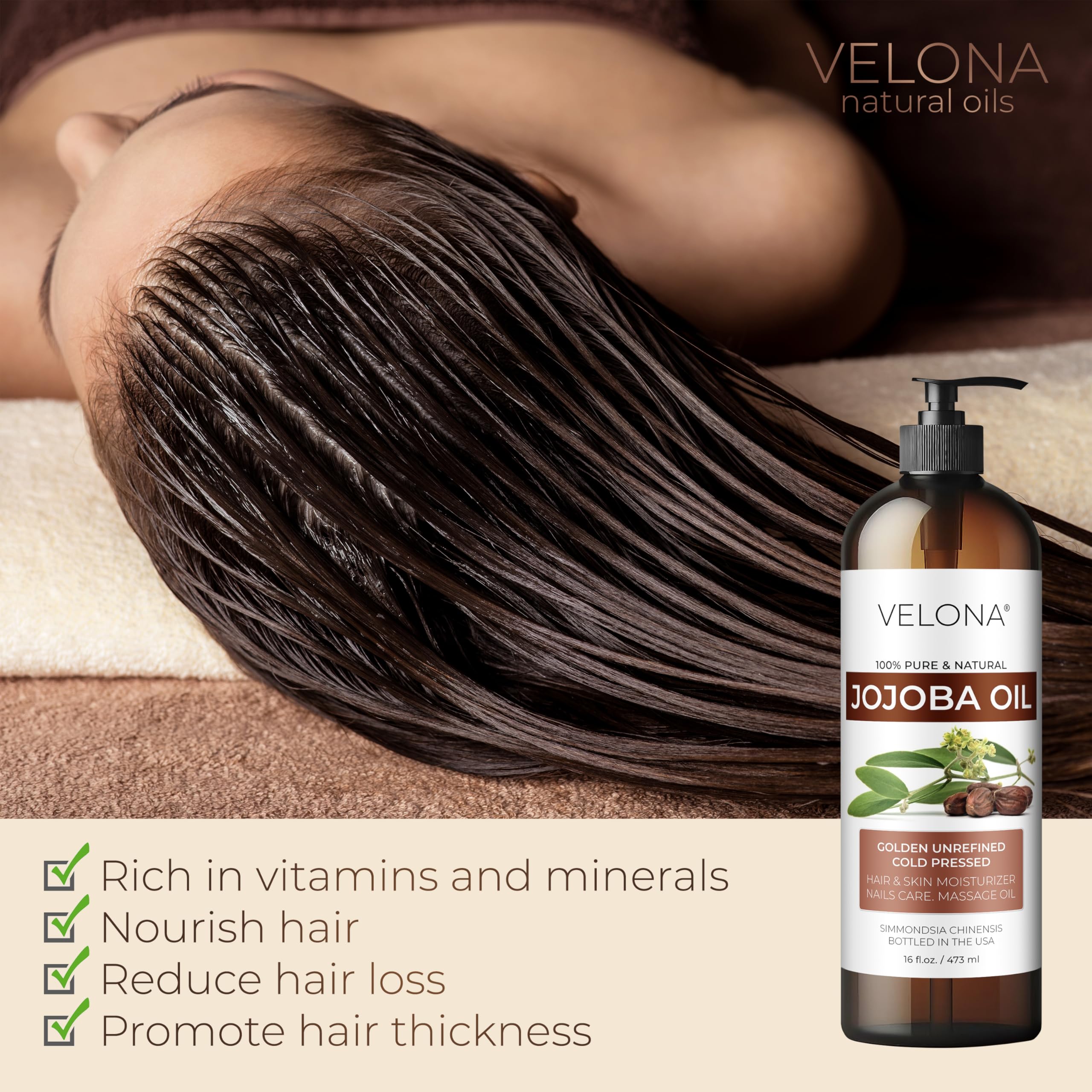 Jojoba Oil - 1 Gallon / 128 Fl Oz | 100% Pure And Natural | Golden, Unrefined, Cold Pressed, Hexane Free | Moisturizing Face, Ha