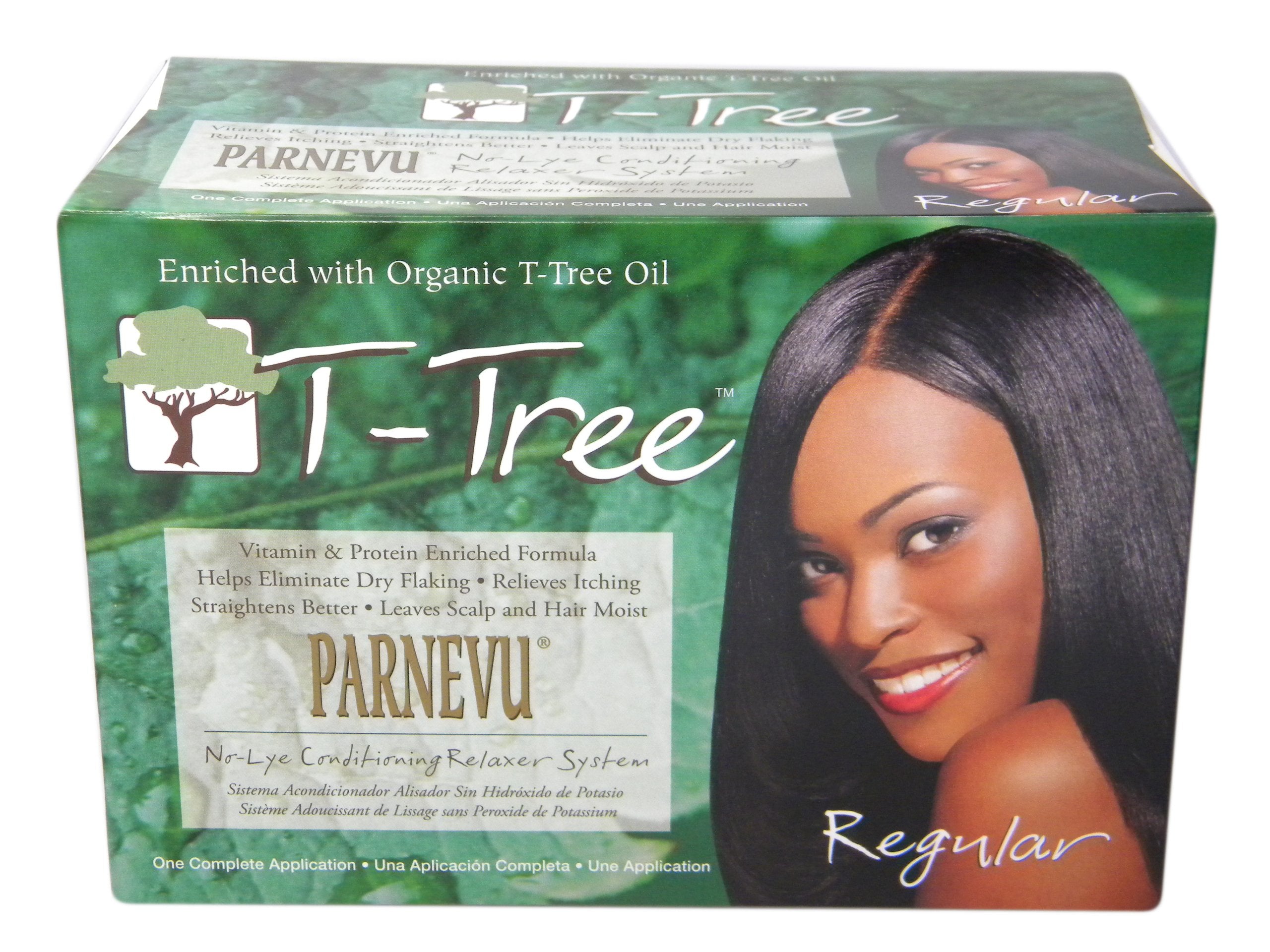 Parnevu T-tree No-lye Conditioning Relaxer System - Regular, 1 Ea, 1count