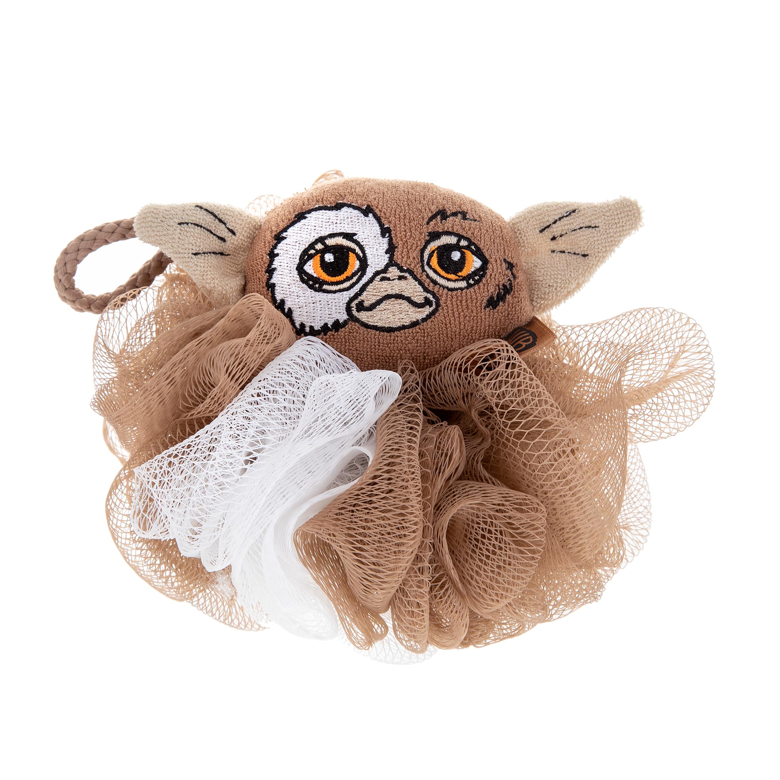 MAD Beauty Gremlins Gizmo Shower Loofah - Plush, 1 Count, Fun Novelty Gift for All Ages, Official Warner Brothers Product