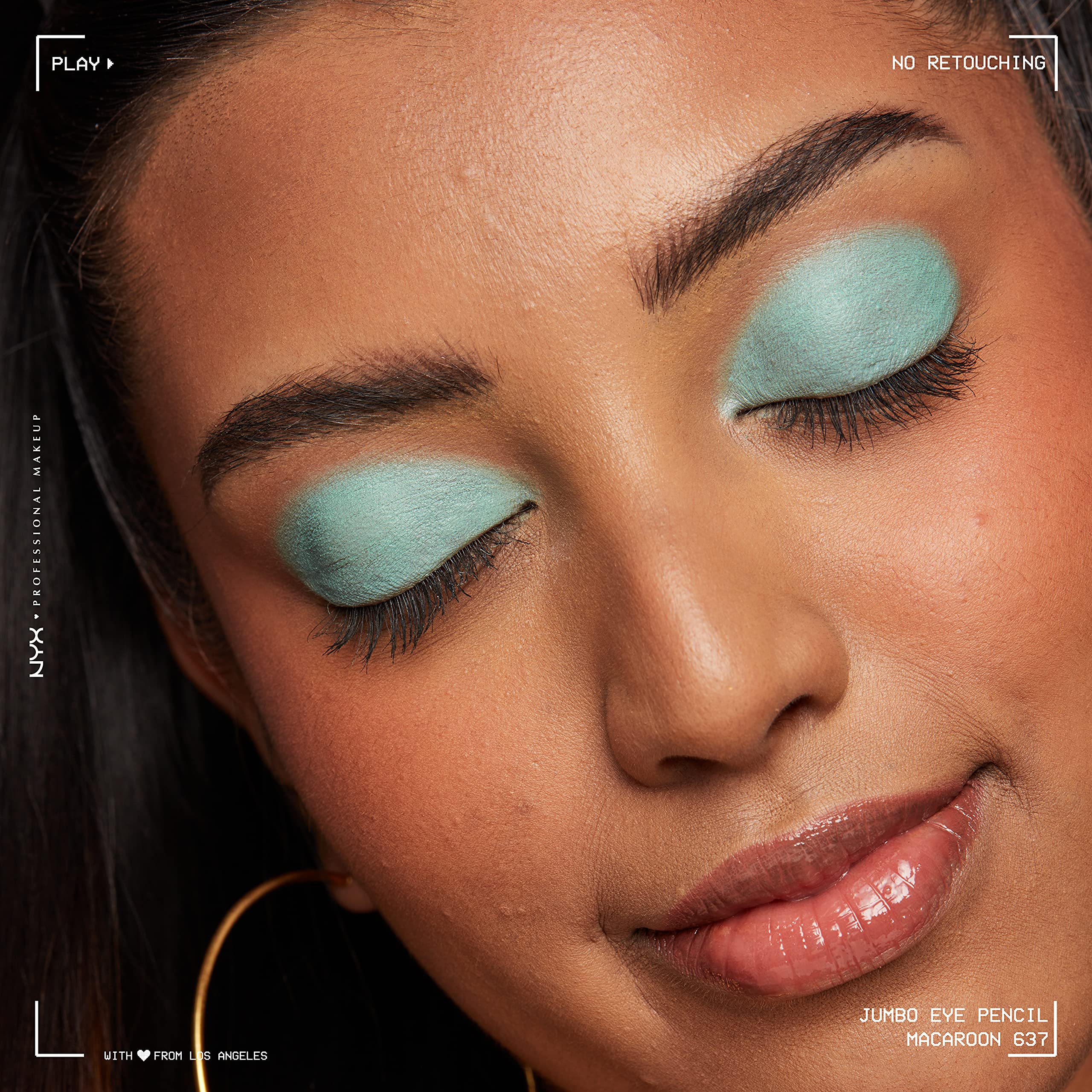 Nyx Professional Makeup Jumbo Eye Pencil, Eyeshadow & Eyeliner Pencil - Macaroon (Mint)