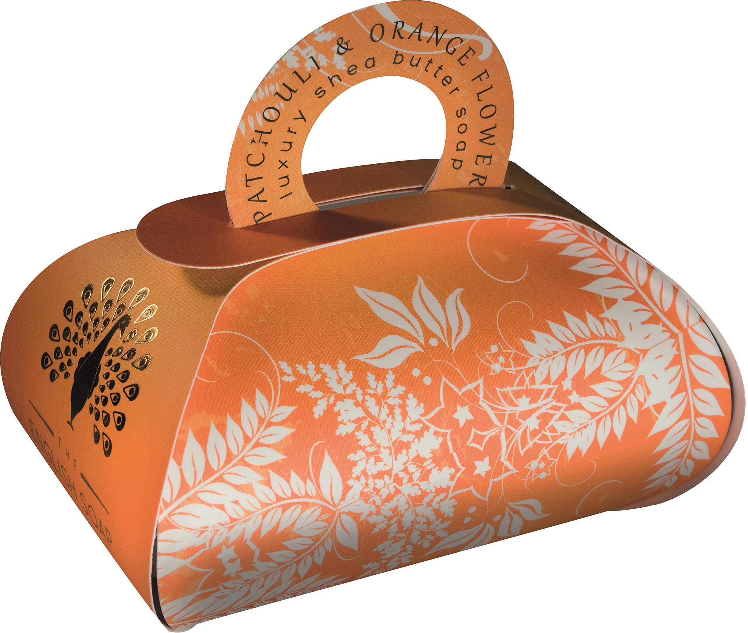 The English Soap Company, Large Gift Bag Bath Soap, Patchouli & Orange Flower, 260G