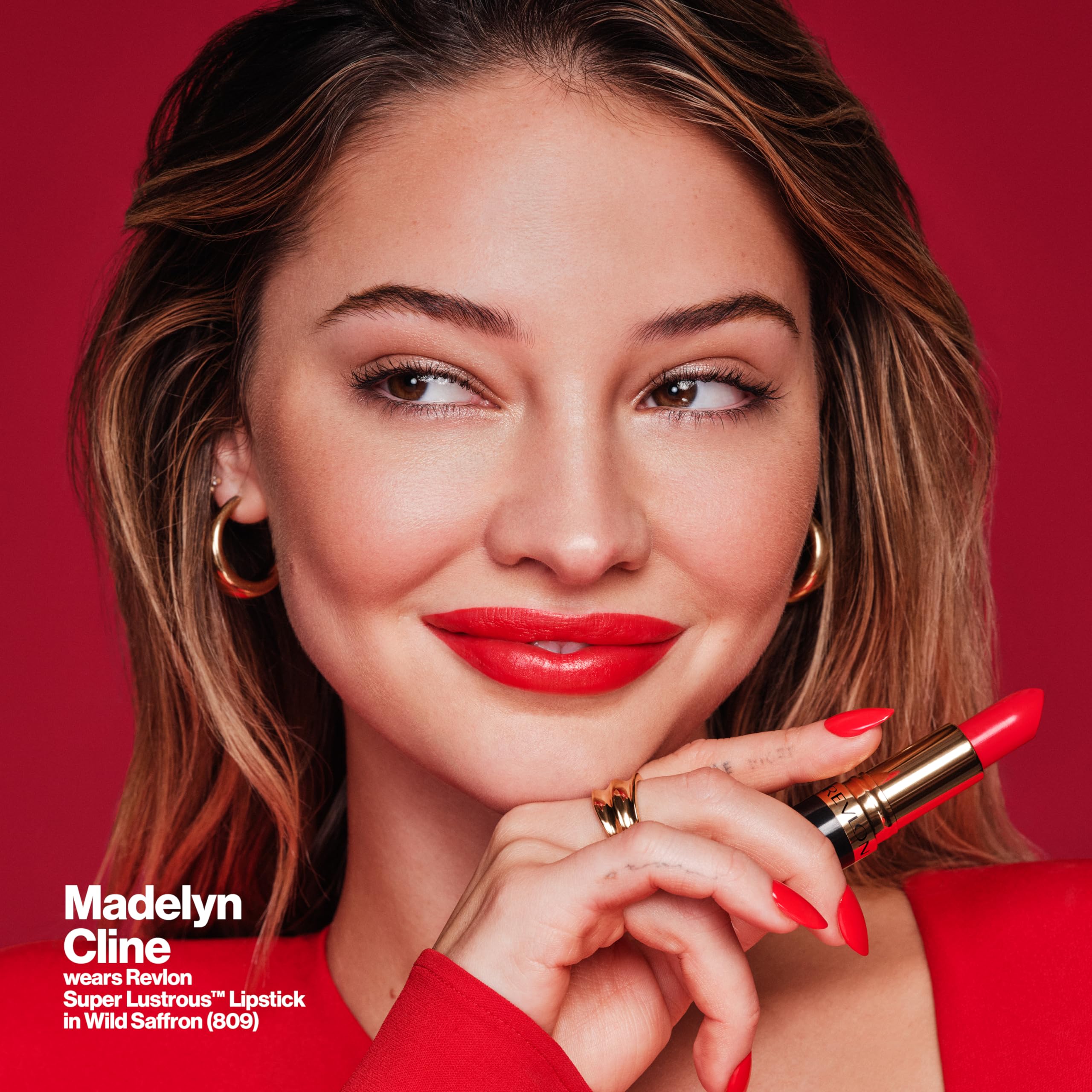 REVLON Super Lustrous Lipstick - Black Cherry, 0.15 oz, Creamy Formula for Soft, Fuller-Looking Lips