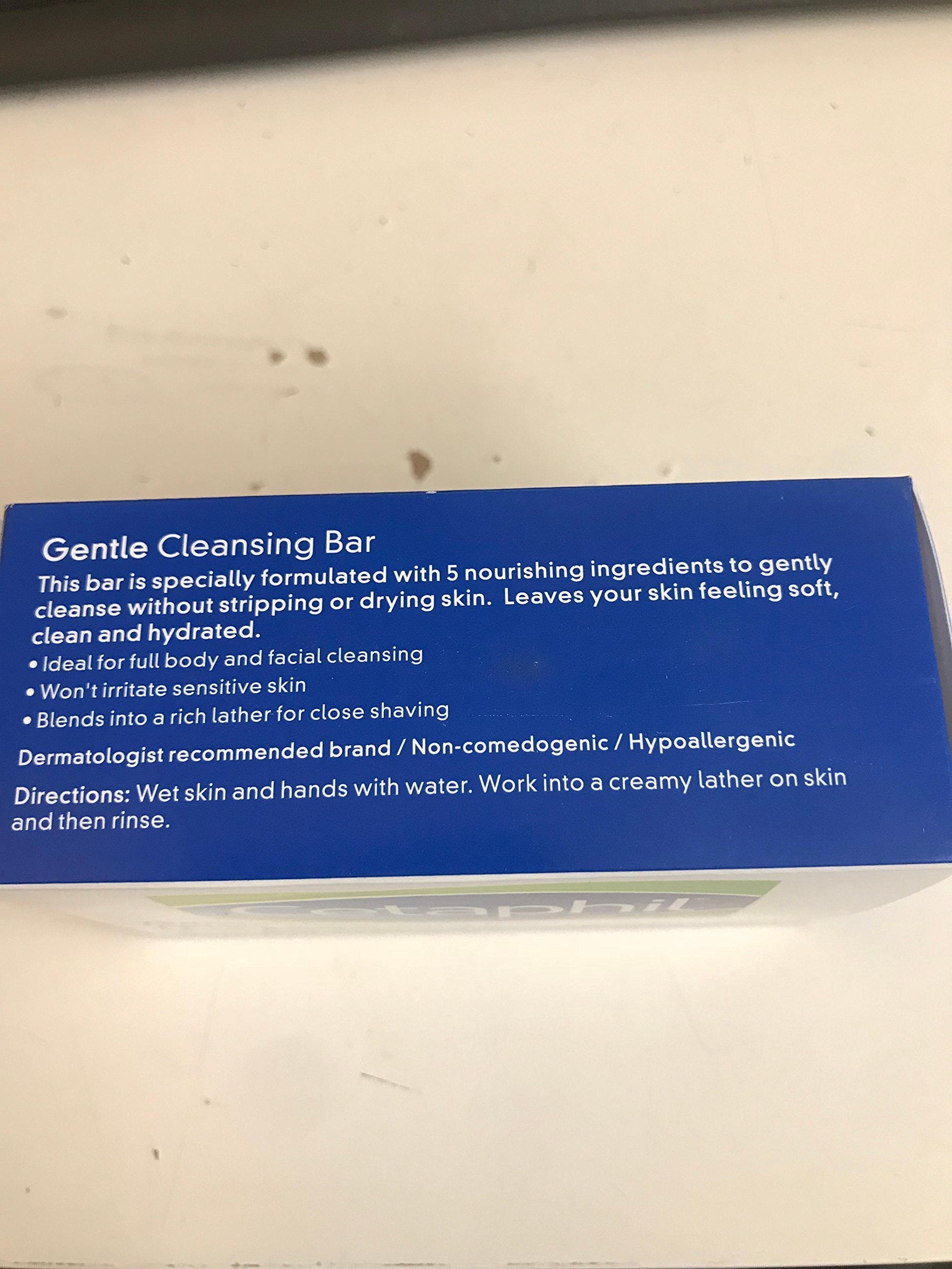 Cetaphil Dry Sensitive Skin Gentle Cleansing Bar, 4.5 Ounces