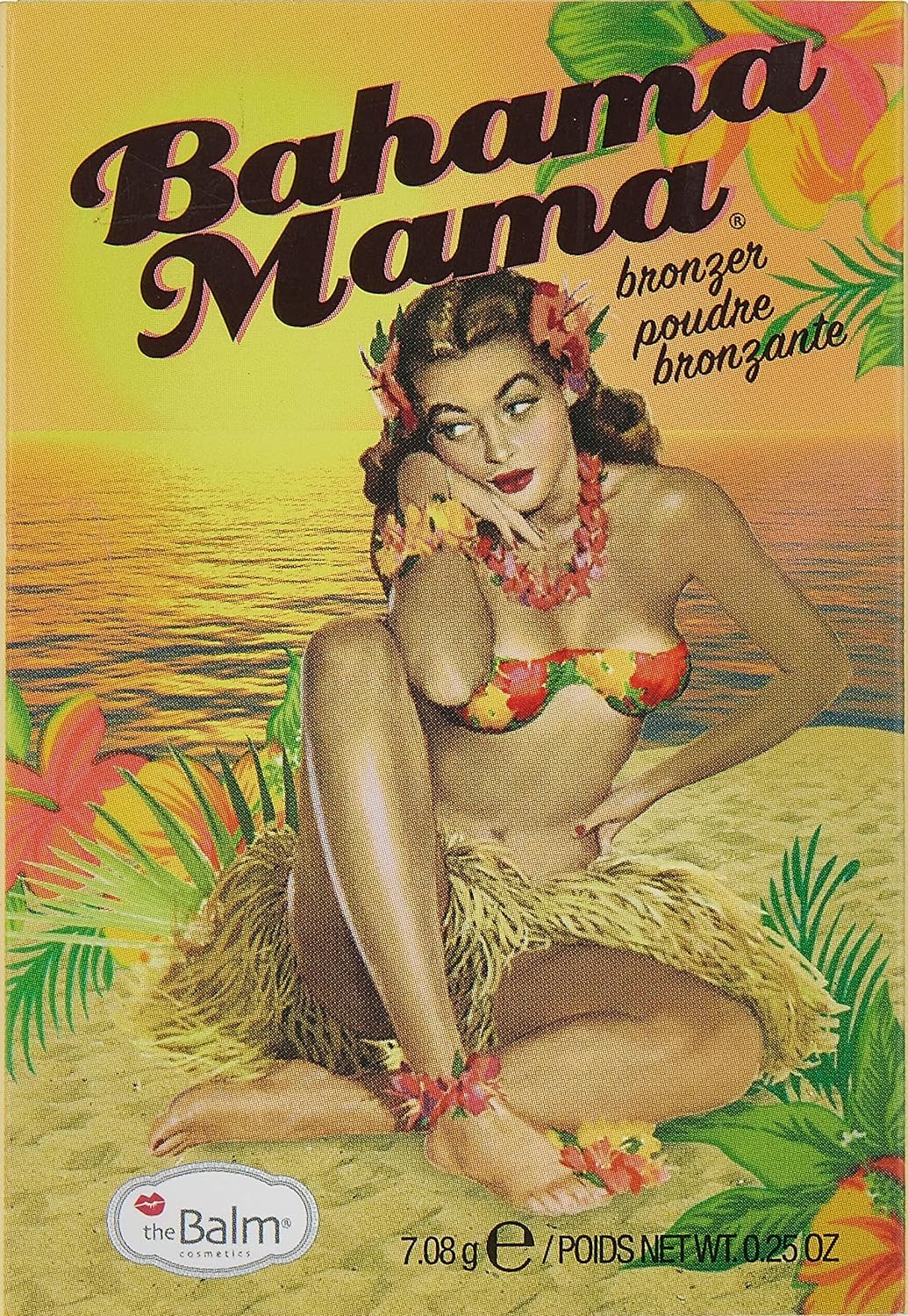 Thebalm Bahama Mama Anti-Orange Bronzer, Shadow & Contour Powder, 025 Ounce (Pack Of 1)