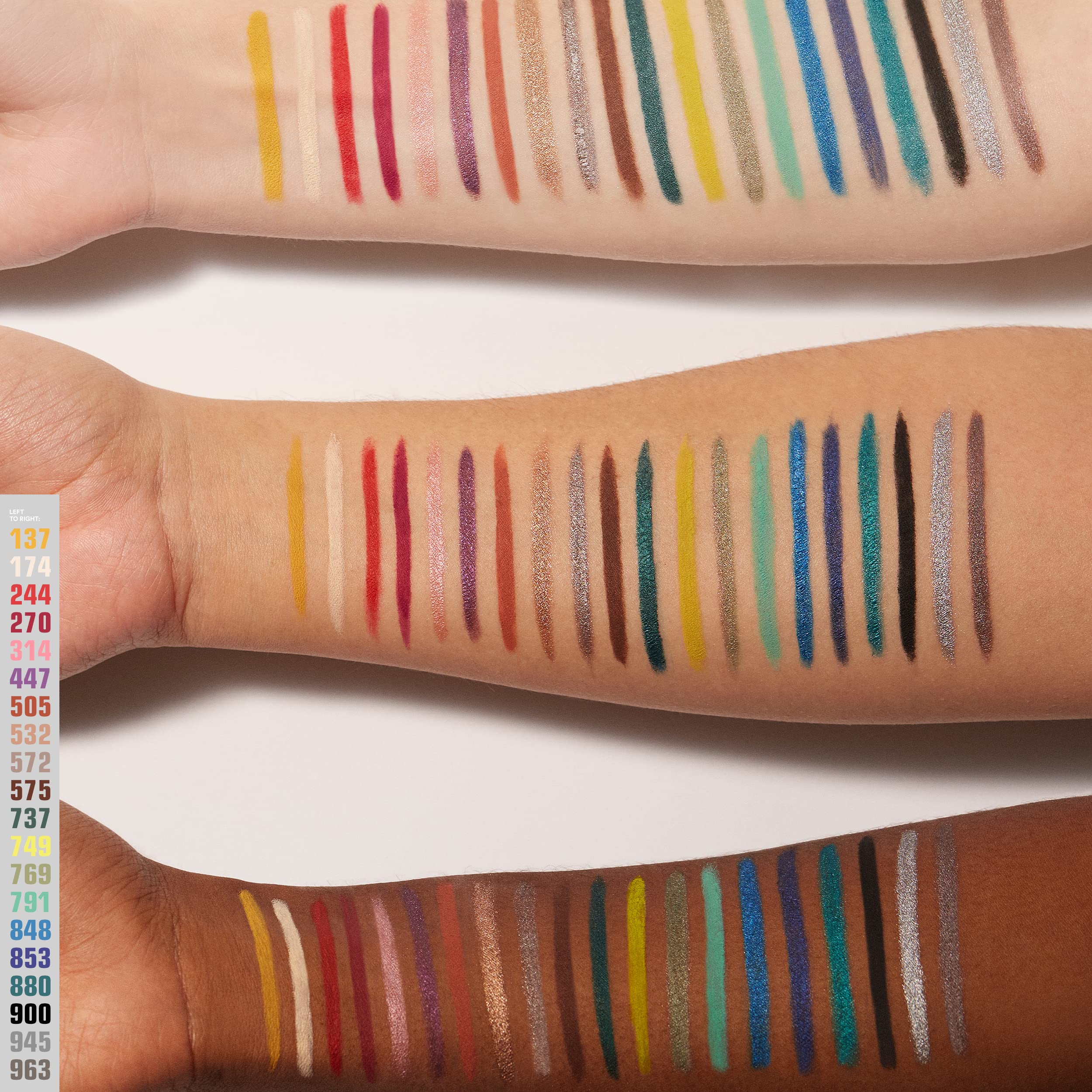 3Ina The 24H Eye Stick - Creamy, Waterproof Formula - 2 In 1 Eyeshadow And Eyeliner - Highly Pigmented Shades - 24 Hour Long Las