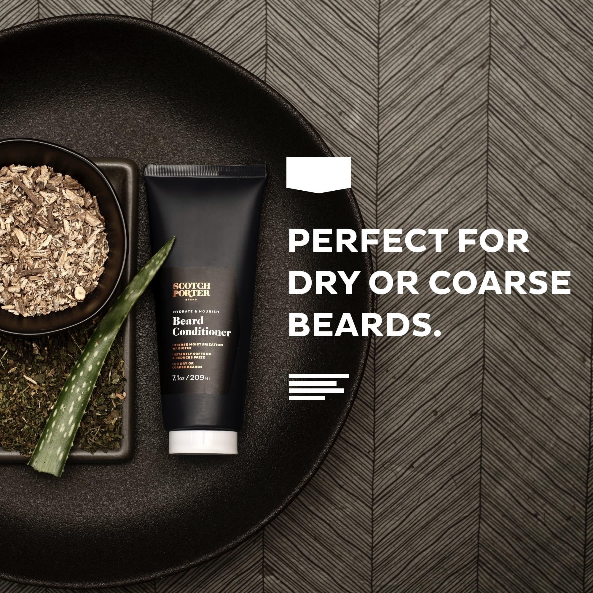 Scotch Porter Conditioning Beard Balm And Beard Conditioner | Formulated With Non-Toxic Ingredients, Free Of Parabens, Sulfates