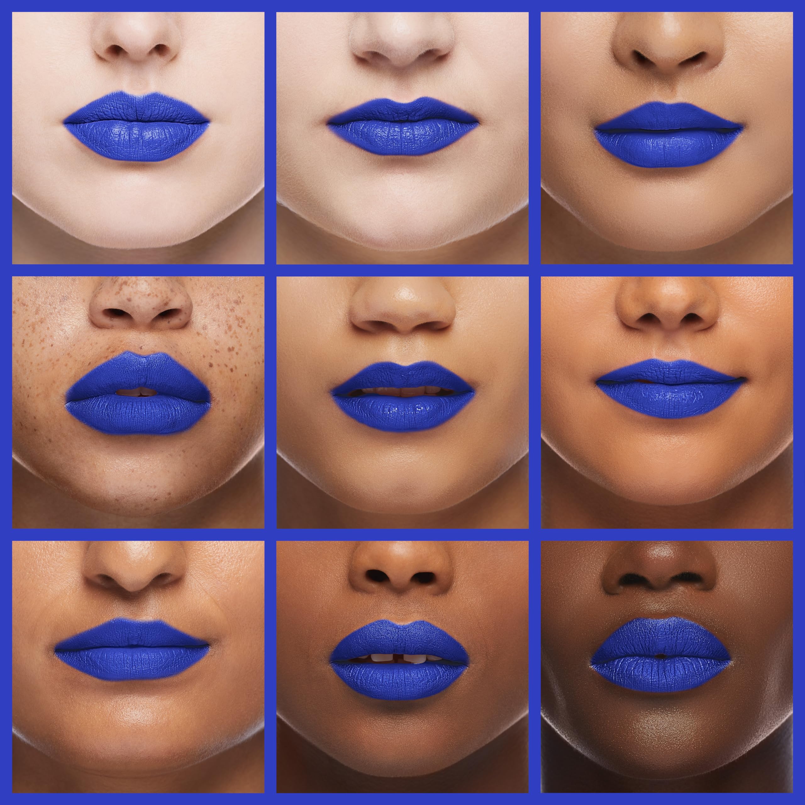 7V Home Beauty Blue Matte Liquid Lipstick, Long Lasting High Pigmented Non-Stick Waterproof Blue Lipstick (5Ml, #230)