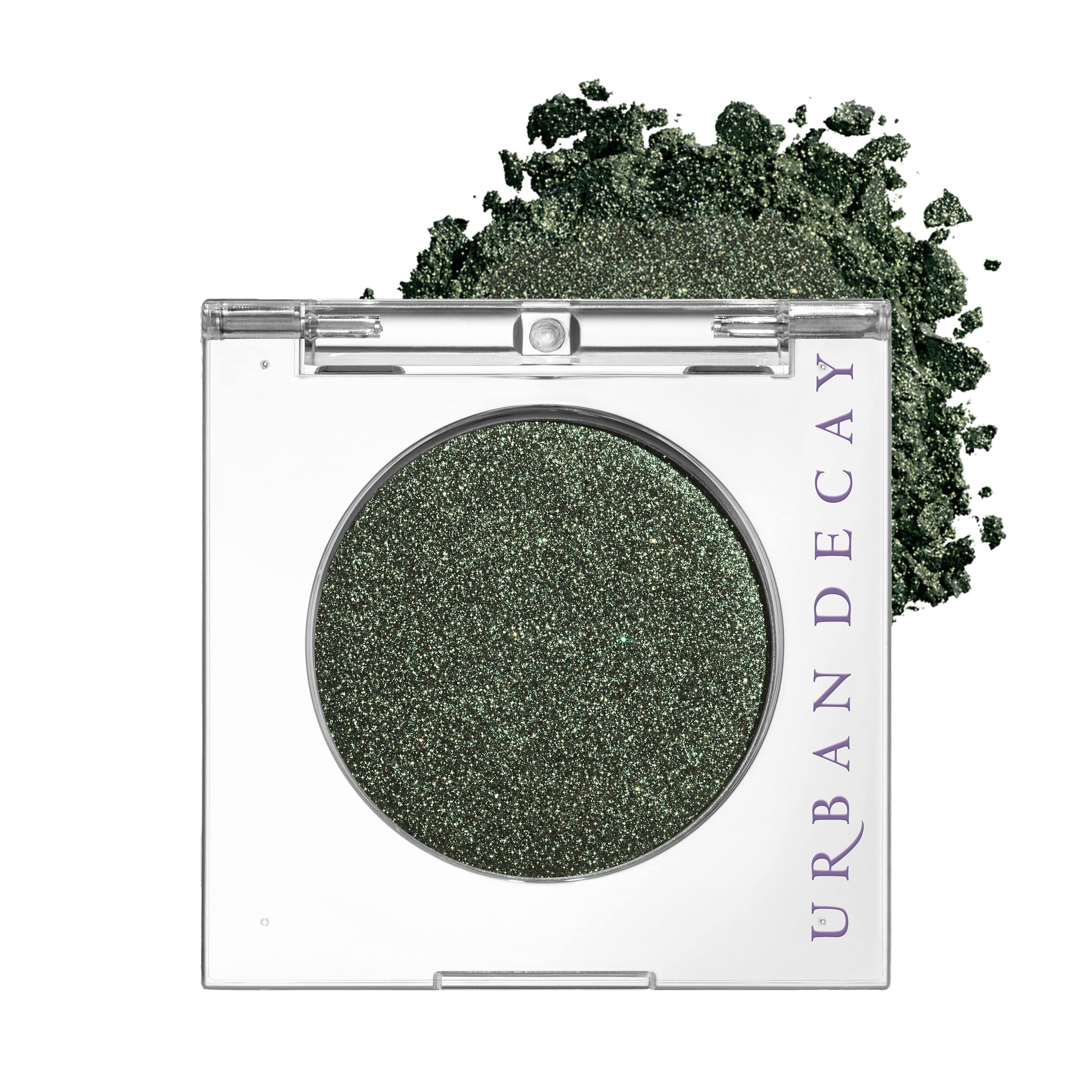 Urban Decay 24/7 Longwear Eyeshadow Single (Psych - Warm Green Metallic), High-Pigment Eye Shadow Compact, Smooth & Blendable Co