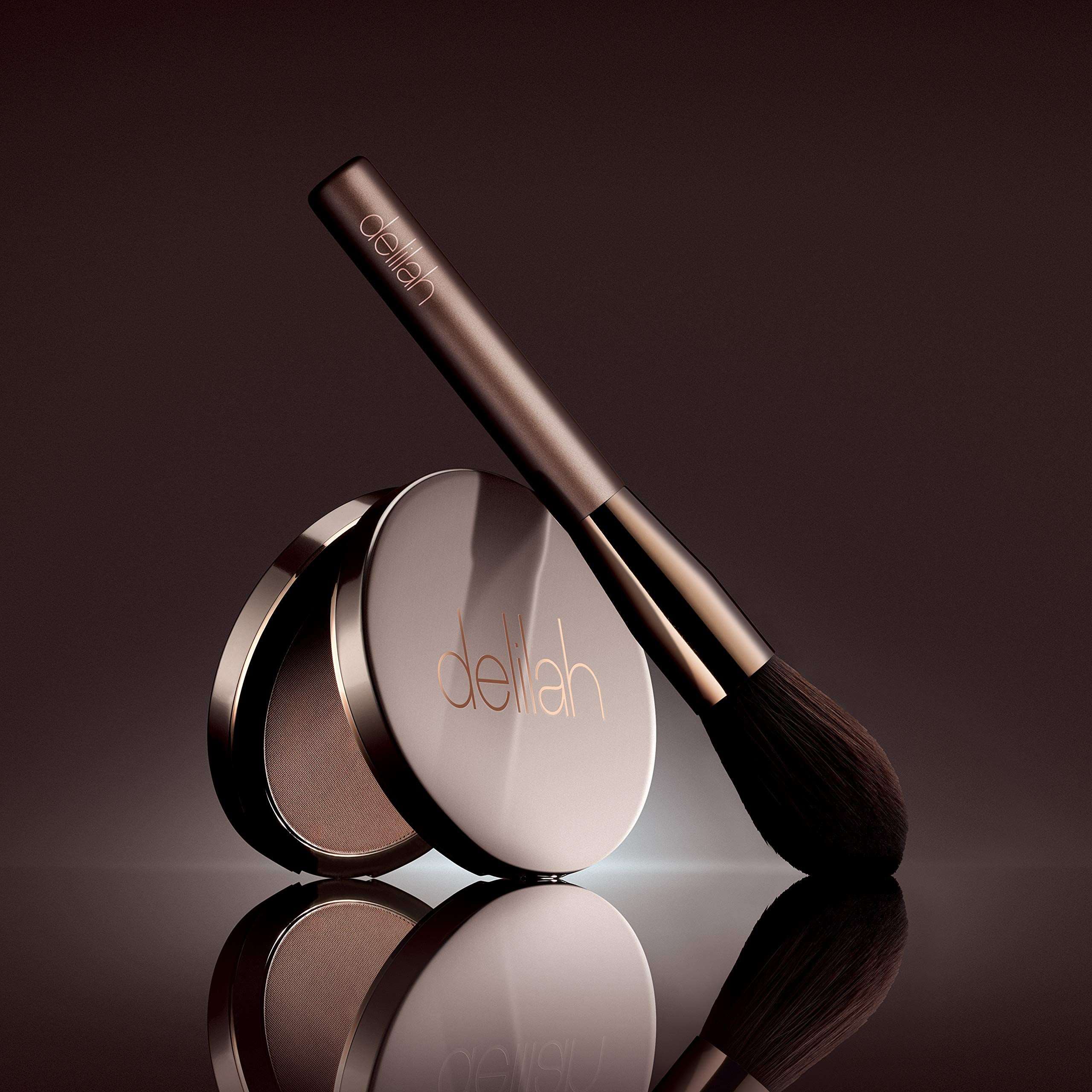 Delilah - Sunset - Matte Bronzer Compact - Medium Dark - Easily Blendable - Silky Texture, Lightweight, Long-Lasting, Natural Hy
