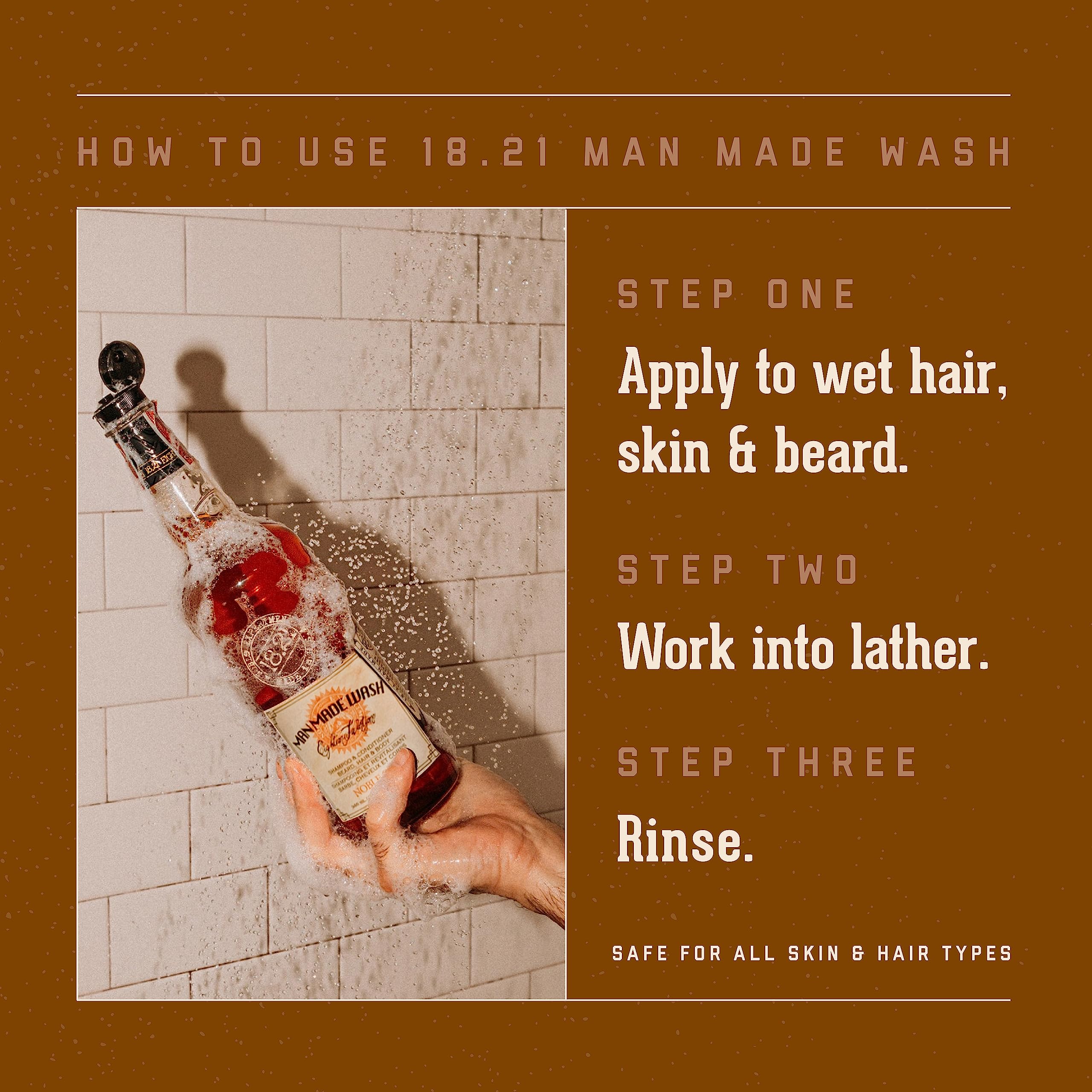 18.21 Man Made By 18.21 Man Made Man Made Wash Noble Oud 32 Oz(D0102Hxkxht.)