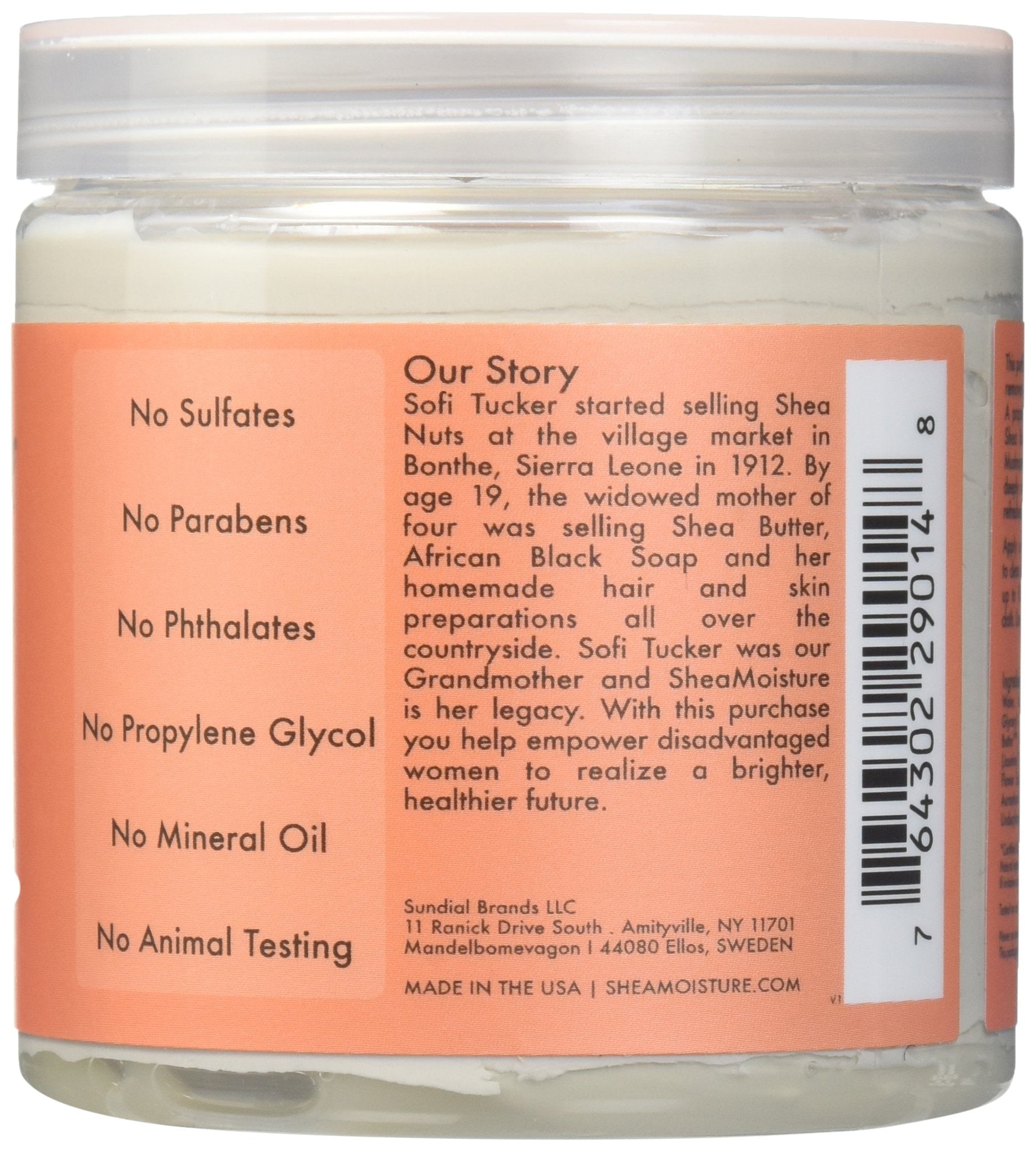 Shea Moisture Coconut & Hibiscus Radiance Mud Mask For Unisex, Dull Skin, 6 Ounce