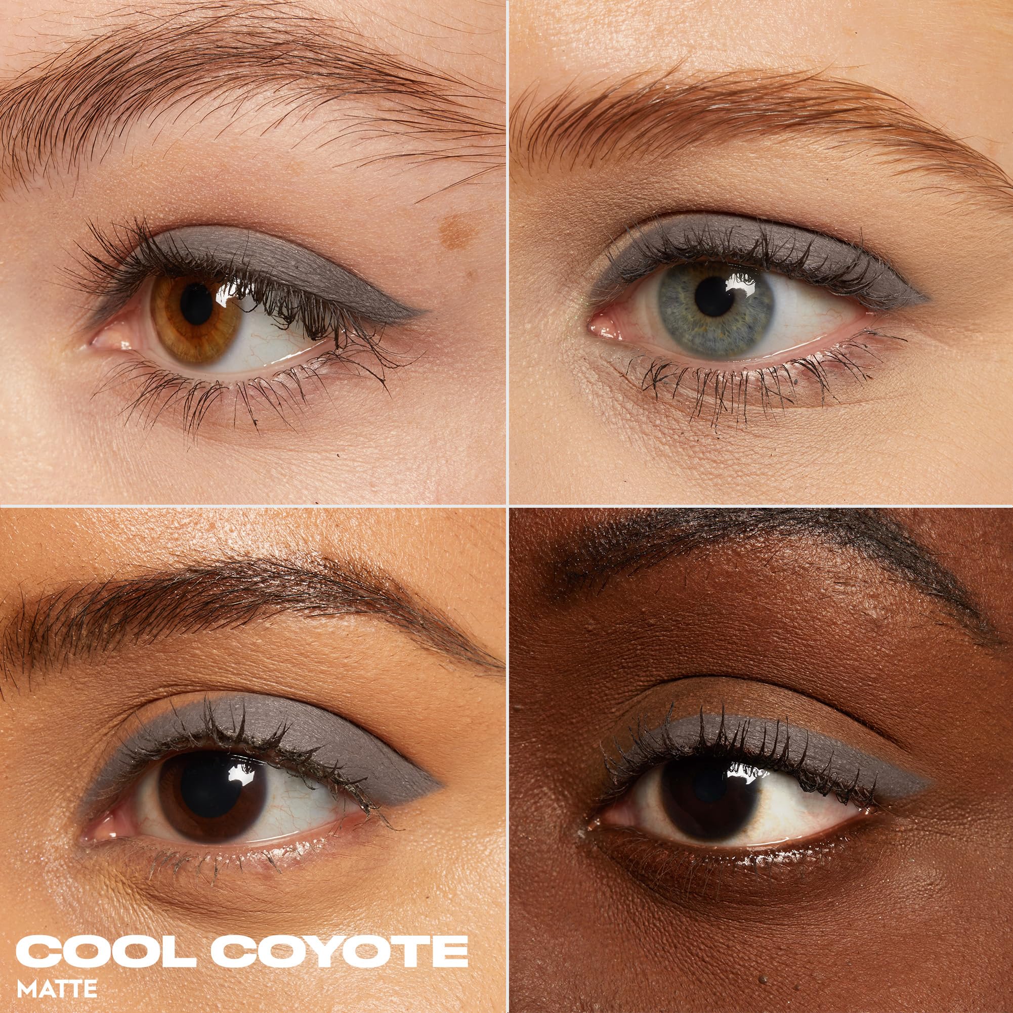 Urban Decay 24/7 Waterproof Waterline Eyeliner Pencil (Cool Coyote - Cool Charcoal Matte), Smudge-Resistant, Transfer-Resistant,