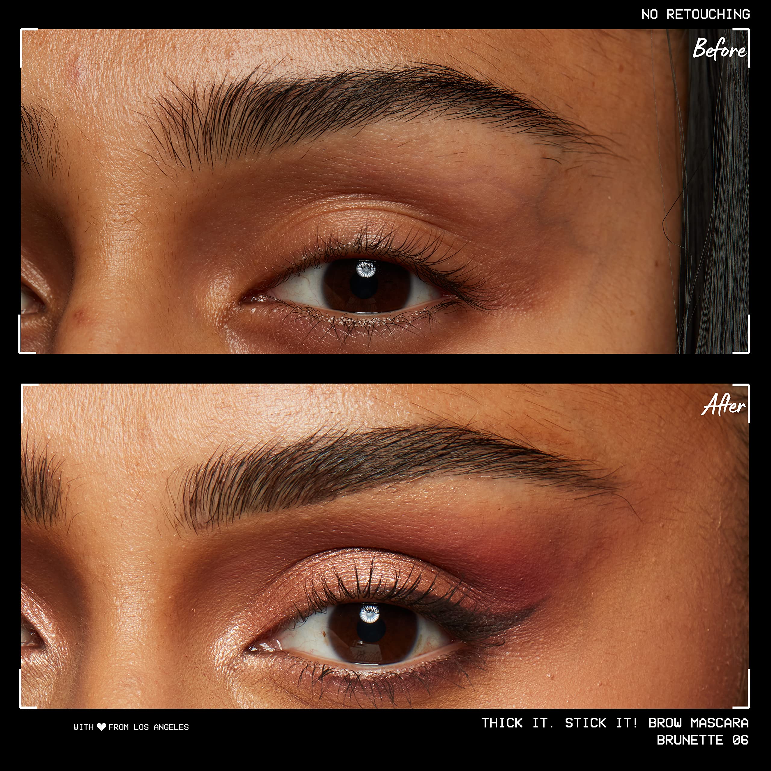 Nyx Professional Makeup Thick It Stick It Thickening Brow Mascara, Eyebrow Gel - Brunette