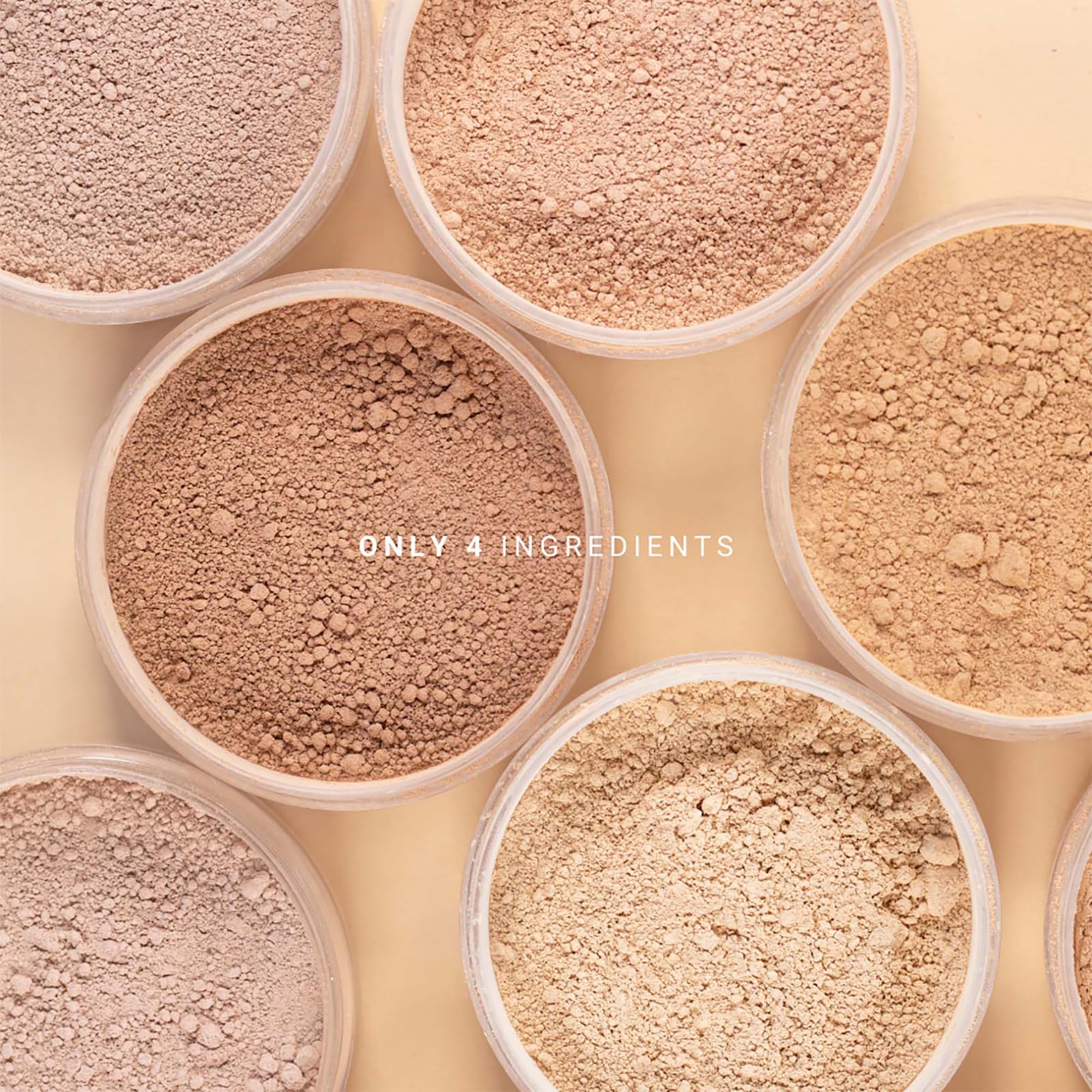 Idun Minerals Powder Foundation Embla - Loose Powder, Medium/High Coverage - Moisturizing Creamy Texture - Purified Minerals, Sp