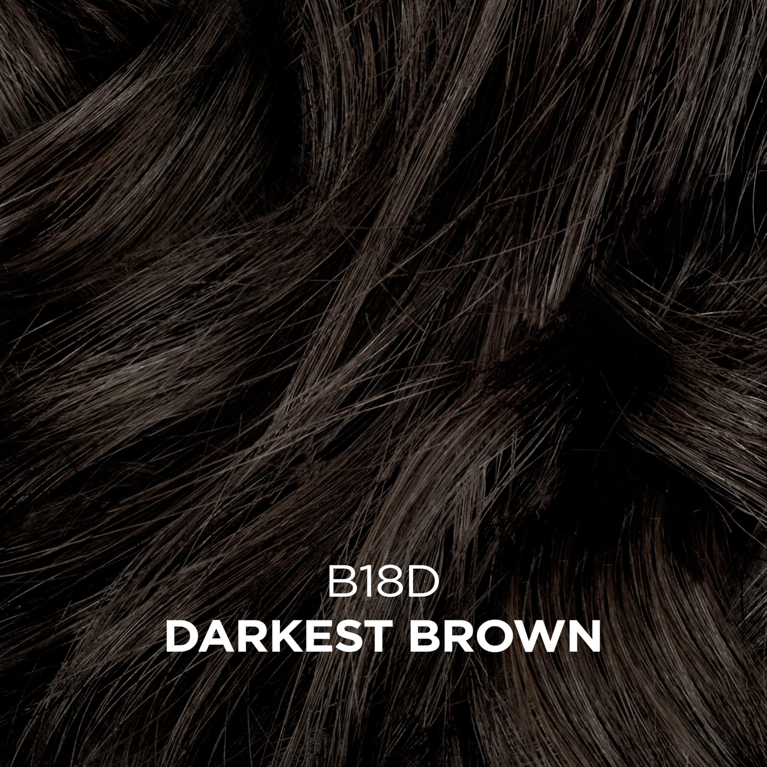 Clairol Professional Beautiful Collection Hair Color, 18D Darkest Brown, 3 Oz. - Packaging May Vary