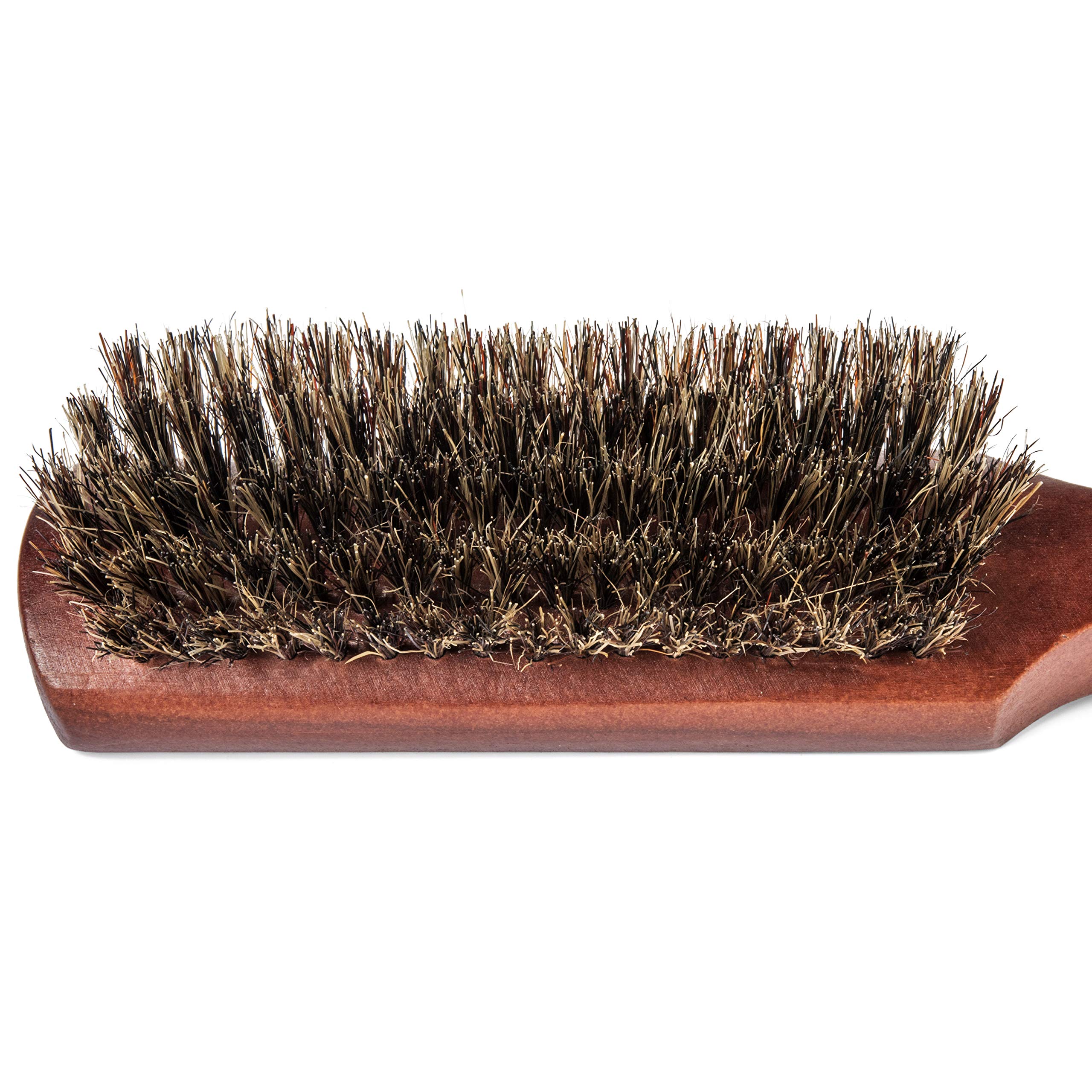 Grannaturals Soft Bristle Hair Brush For Men - Natural Wooden Boar Bristle Hairbrush For Styling Beards, Fades, Bristle Brush Fo