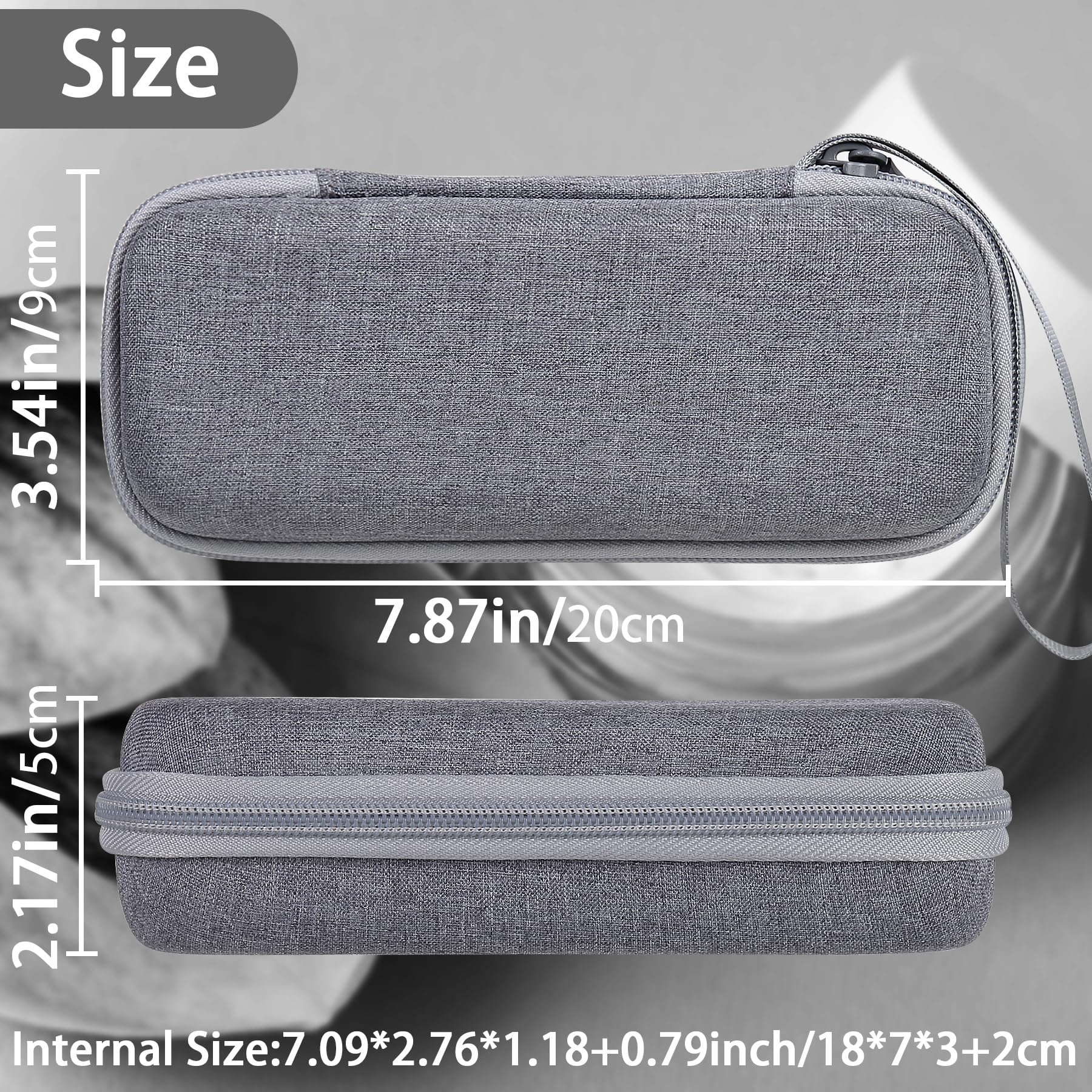 Aenllosi Hard Case Compatible With Professional Microneedling Pen And Replaceable Cartridges,Protective Holder For Electric Wire