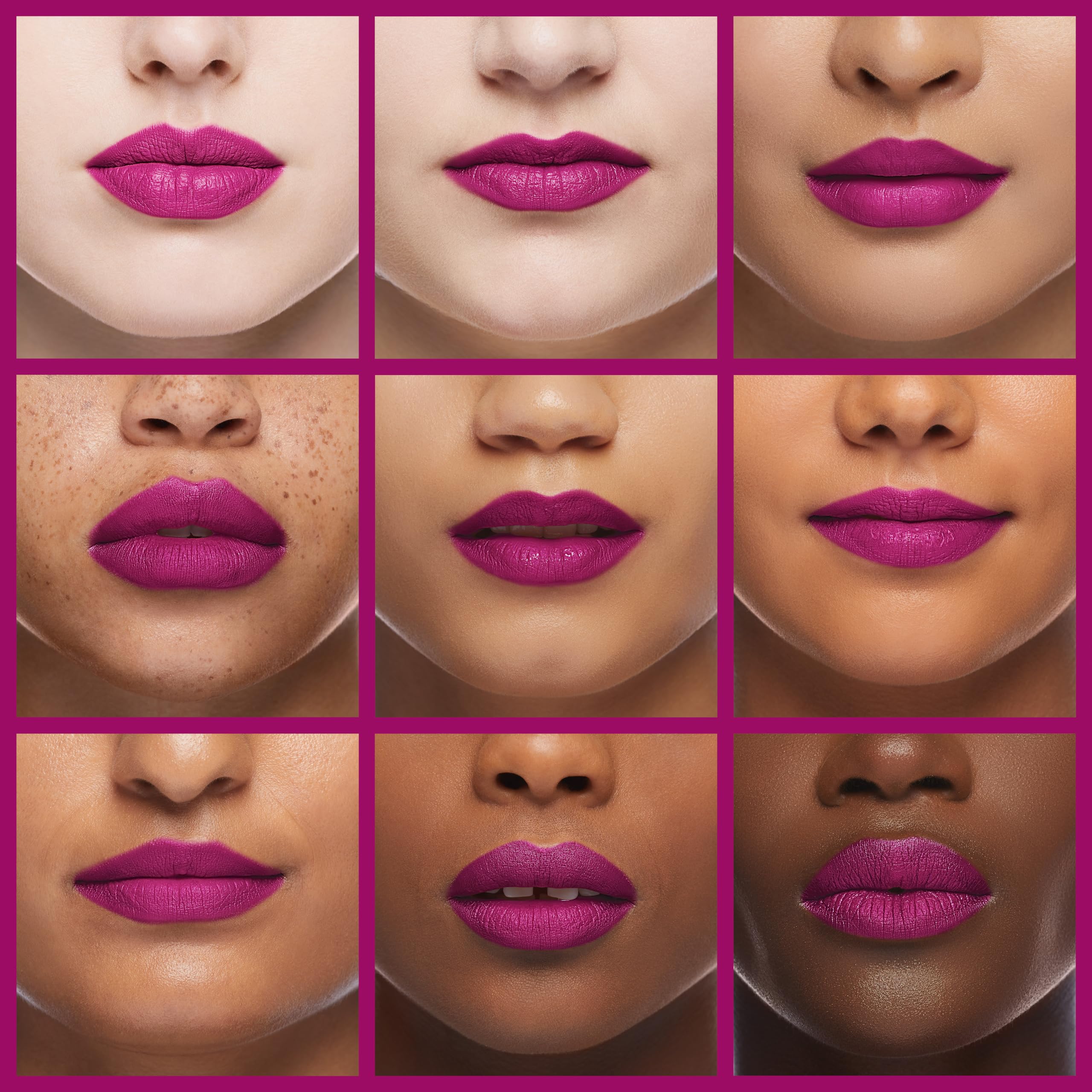 7V Home Beauty Fuchsia Pink Matte Liquid Lipstick, Long Lasting High Pigmented Non-Stick Waterproof Rose Pink Lipstick (5Ml, #73
