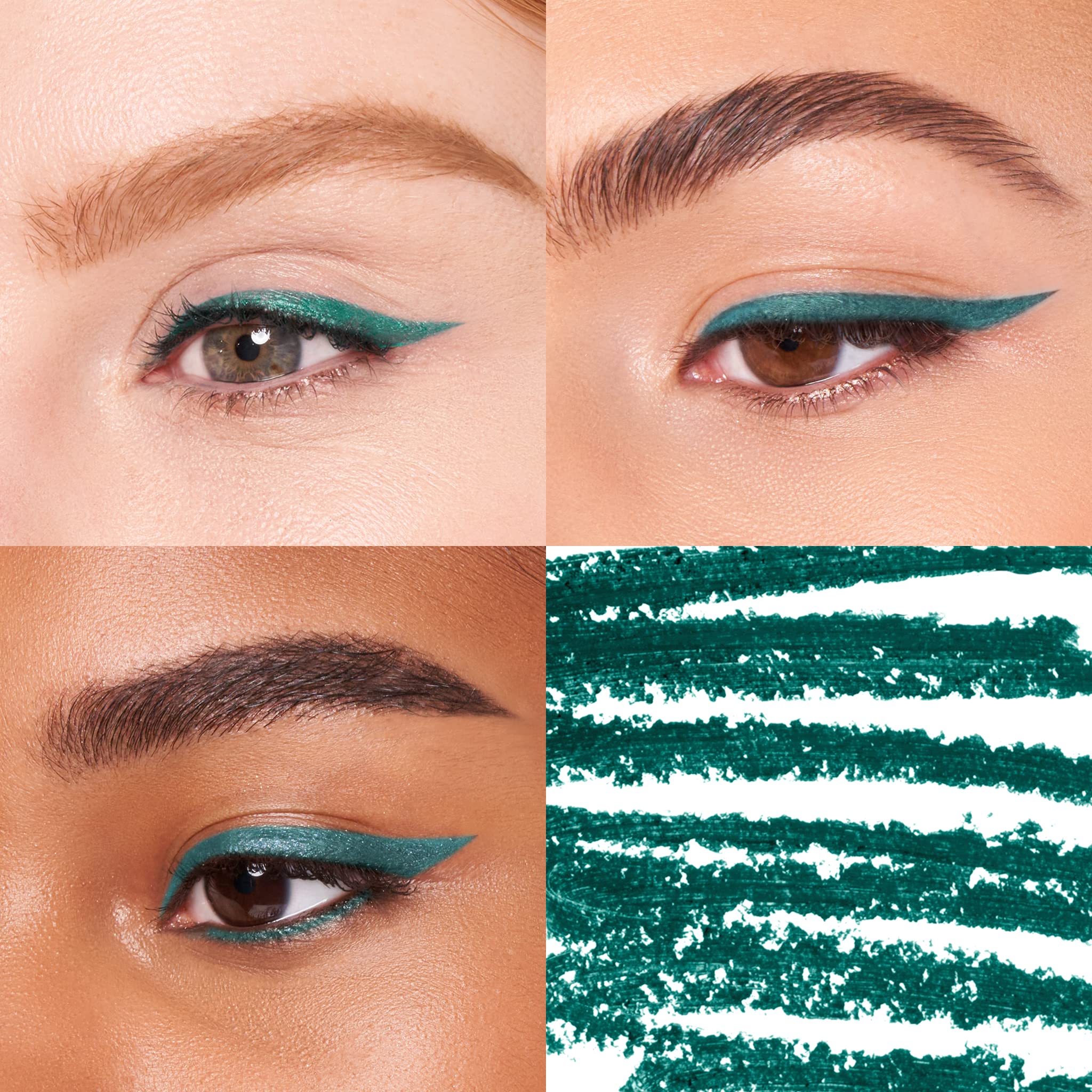 Mally Beauty Evercolor Starlight Waterproof Eyeliner - Caribbean Sea - Smudge-Proof, Longwear, Creamy Gel - Sharpenable Eyeliner