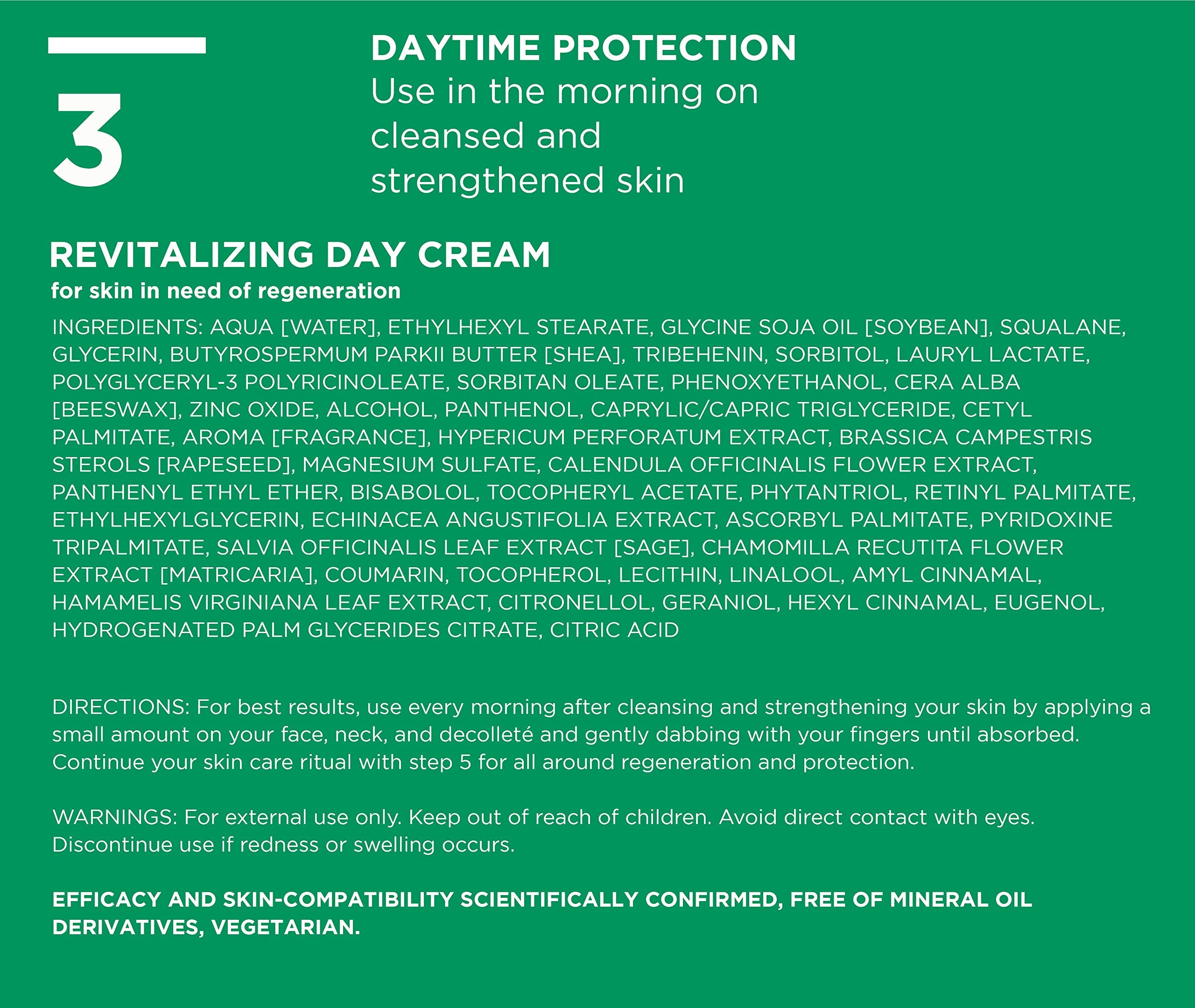ANNEMARIE BRLIND - LL REGENERATION Revitalizing Day Cream - Natural Vitamin C E and Retinoid Anti Aging Face Cream for Visibly F