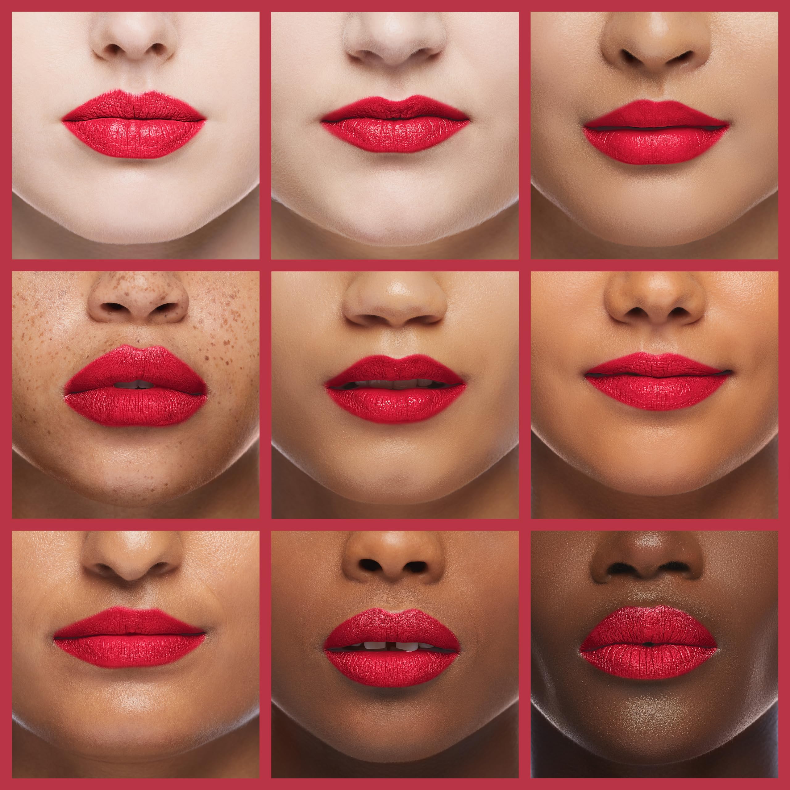 Revlon Lipstick, Super Lustrous Lipstick, Creamy Formula For Soft, Fuller-Looking Lips, Moisturized Feel, Really Red (006), 0.15