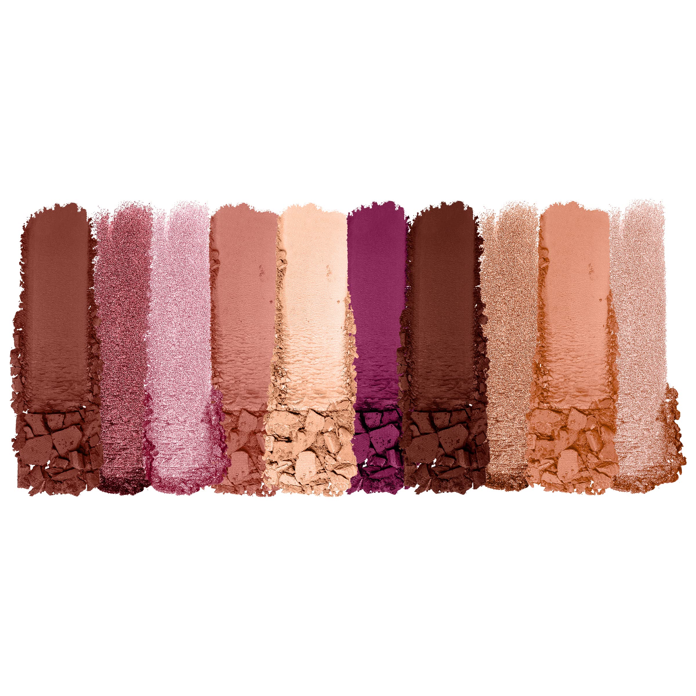 Eyeshadow By Wet N Wild Color Icon 10-Pan Eye Makeup Palette, Pink Heart And Sol, Long Lasting, Shimmer, Metallic, Glittery, Mat