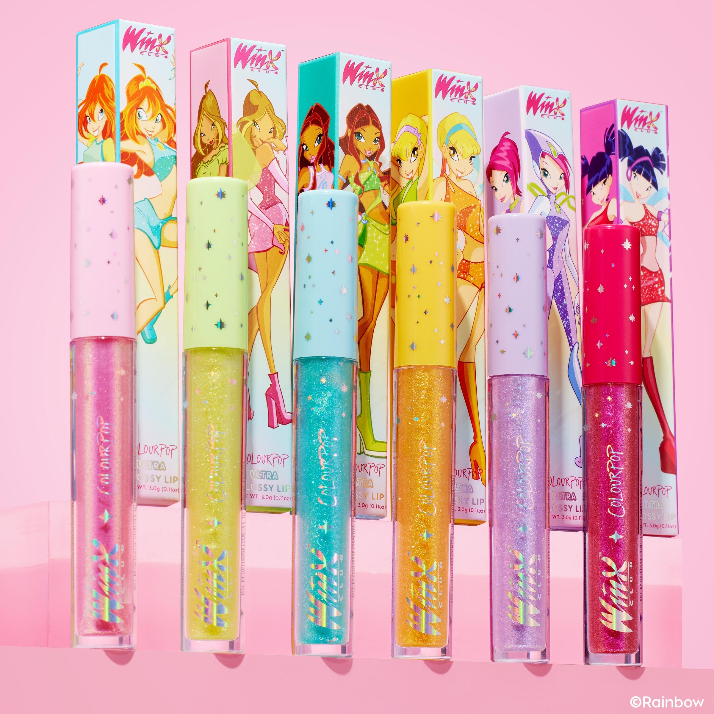 Colourpop Winx Club Ultra Glossy Lip Gloss - Hydrating Pink Lip Gloss For Juicy, Fuller-Looking Lips - Formulated With Jojoba Oi