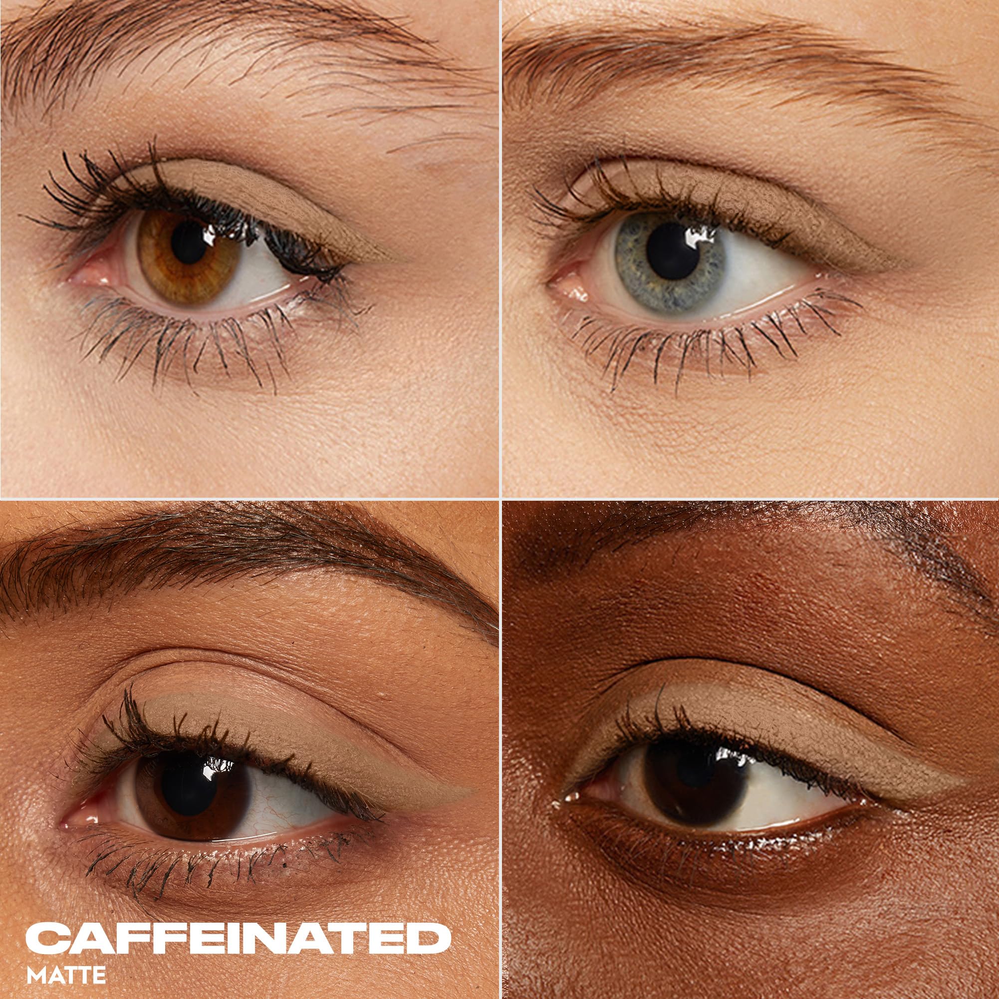 Urban Decay 24/7 Waterproof Waterline Eyeliner Pencil (Caffeinated - Cool Light Brown Matte), Smudge-Resistant, Transfer-Resista