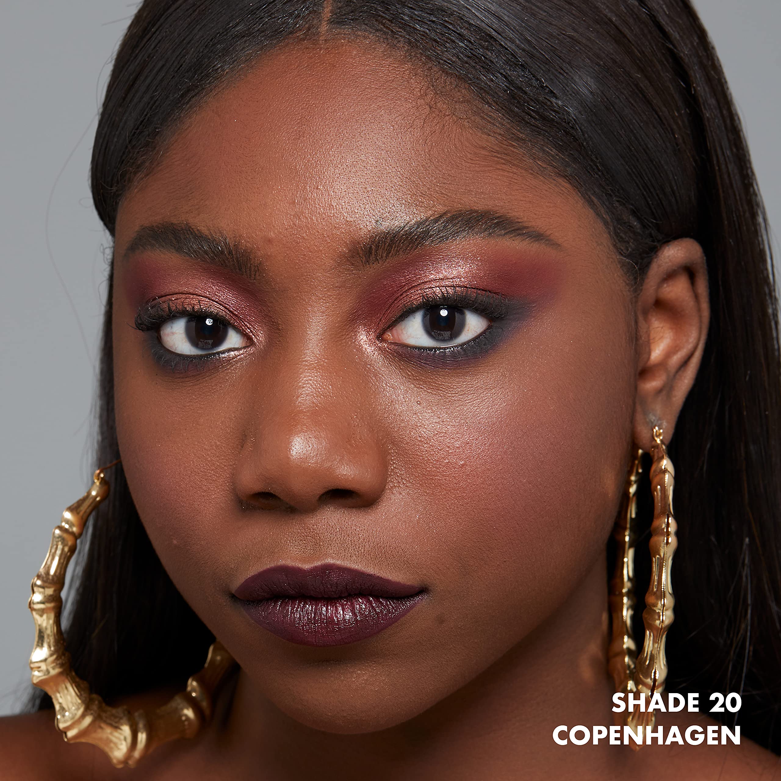 Nyx Professional Makeup Soft Matte Lip Cream, Lightweight Liquid Lipstick - Copenhagen (Matte Rich Plum)