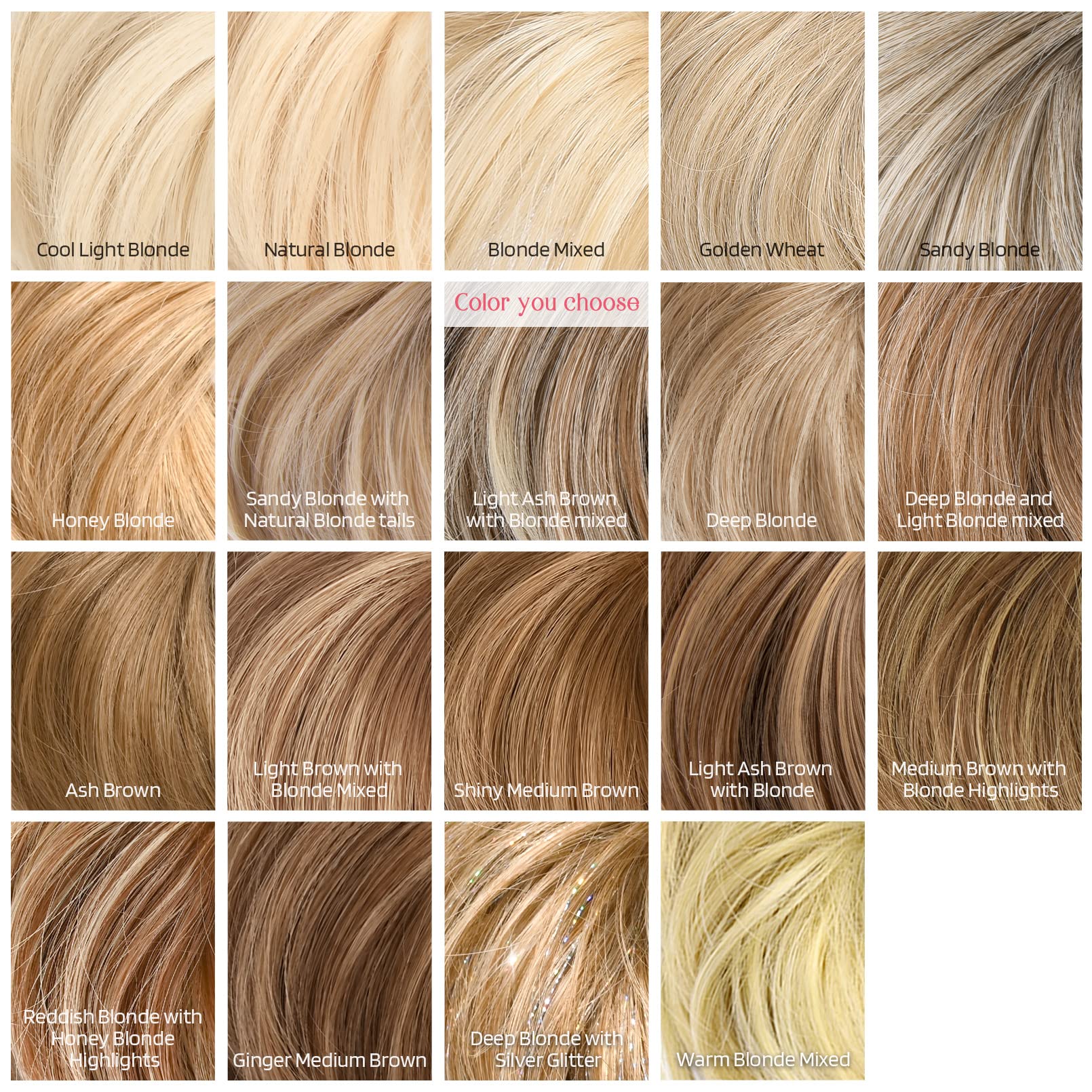 HOOJIH Messy Bun Hair Piece, Super Long Tousled Updo Hair Bun Extensions Wavy Hair Wrap Ponytail Hairpieces Hair Scrunchies with