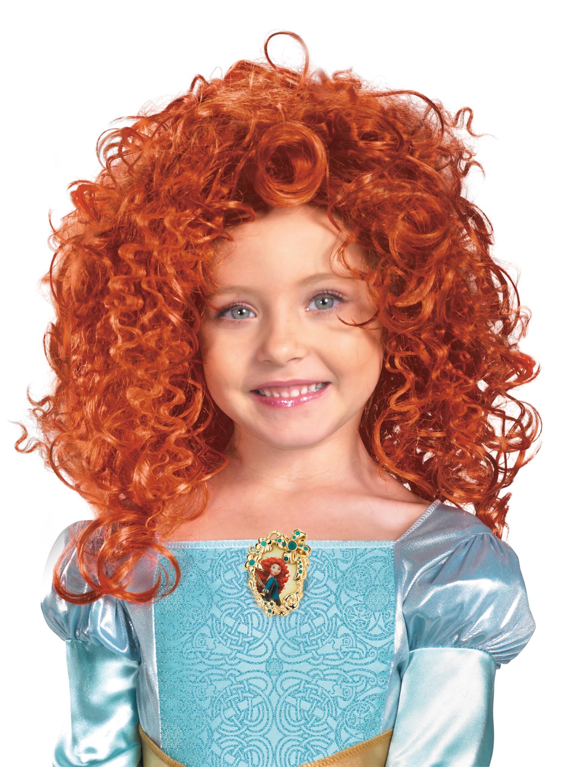 Disguise Costumes Brave Merida Wig, Red, One Size