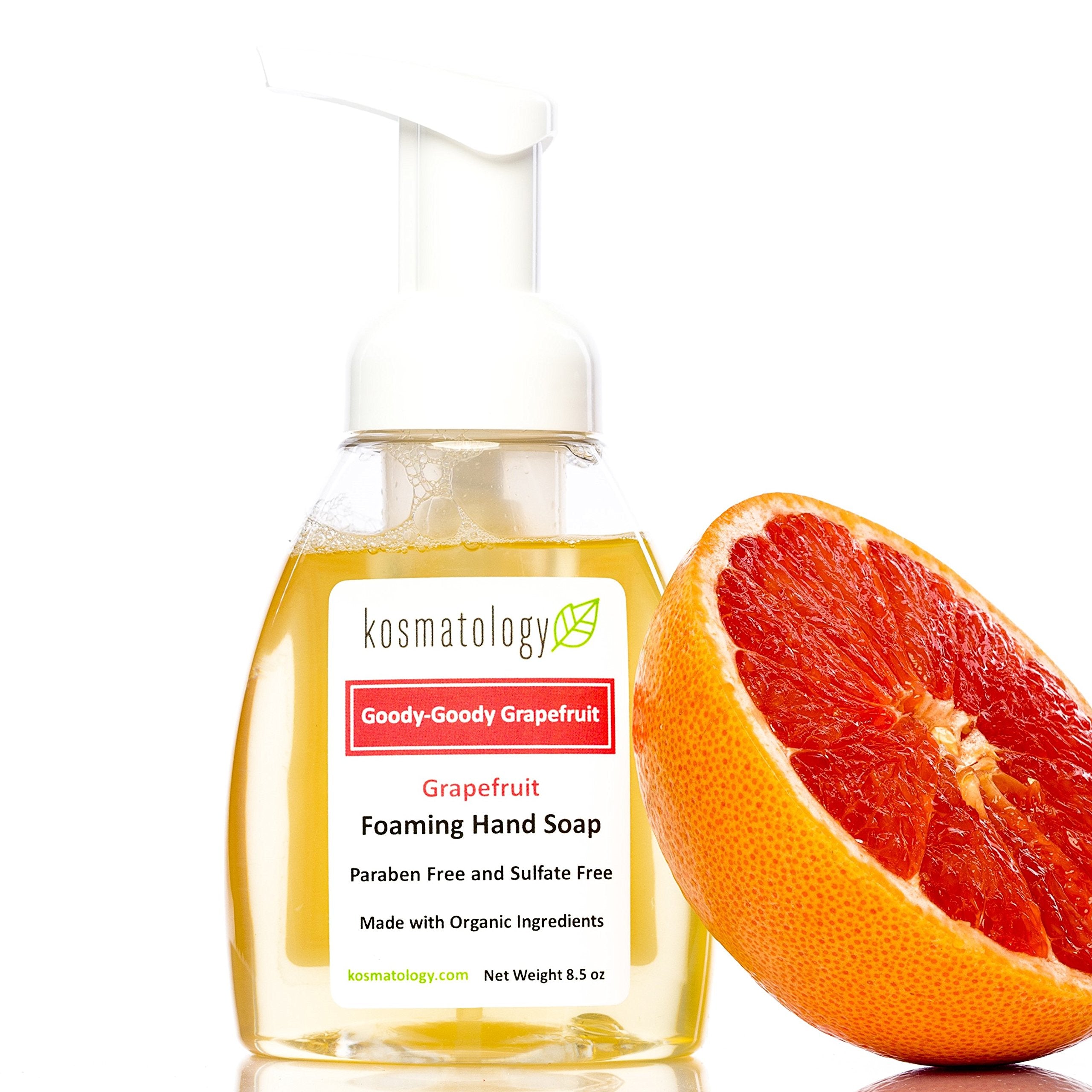 kosmatology Goody-Goody Grapefruit (Grapefruit) Organic Foaming Hand Soap, 8.5 fl oz