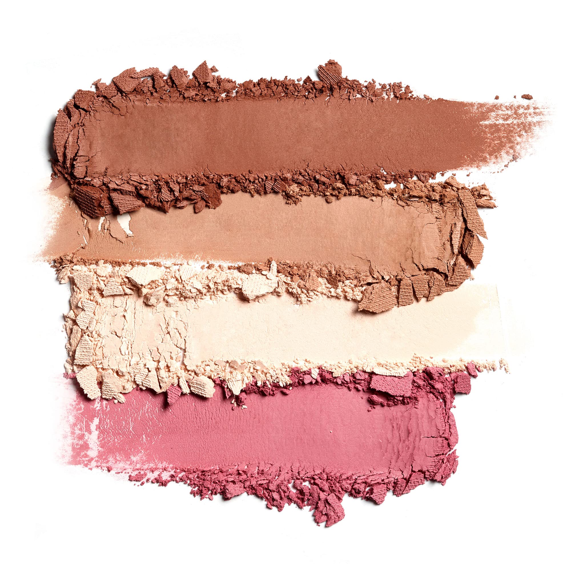3Ina Makeup - Cruelty Free - Vegan - The Matte Face Palette - 4 Contouring Shades For Face, Eyes And Lips - Contouring Palette -