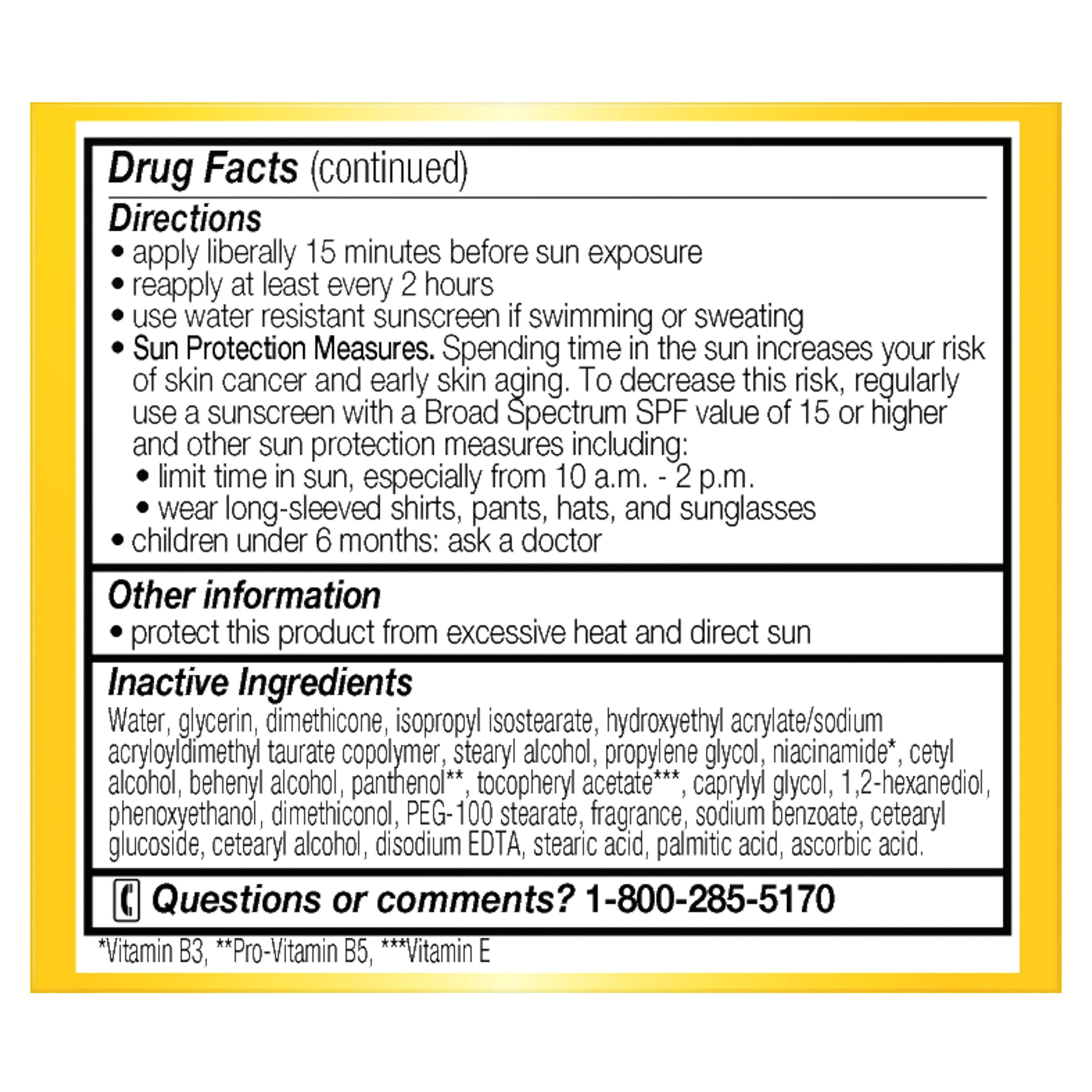 Olay Face Moisturizer Complete All Day Uv Moisture Cream With Sunscreen Spf 15, Normal Skin, 2 Fl Oz (Pack Of 3)