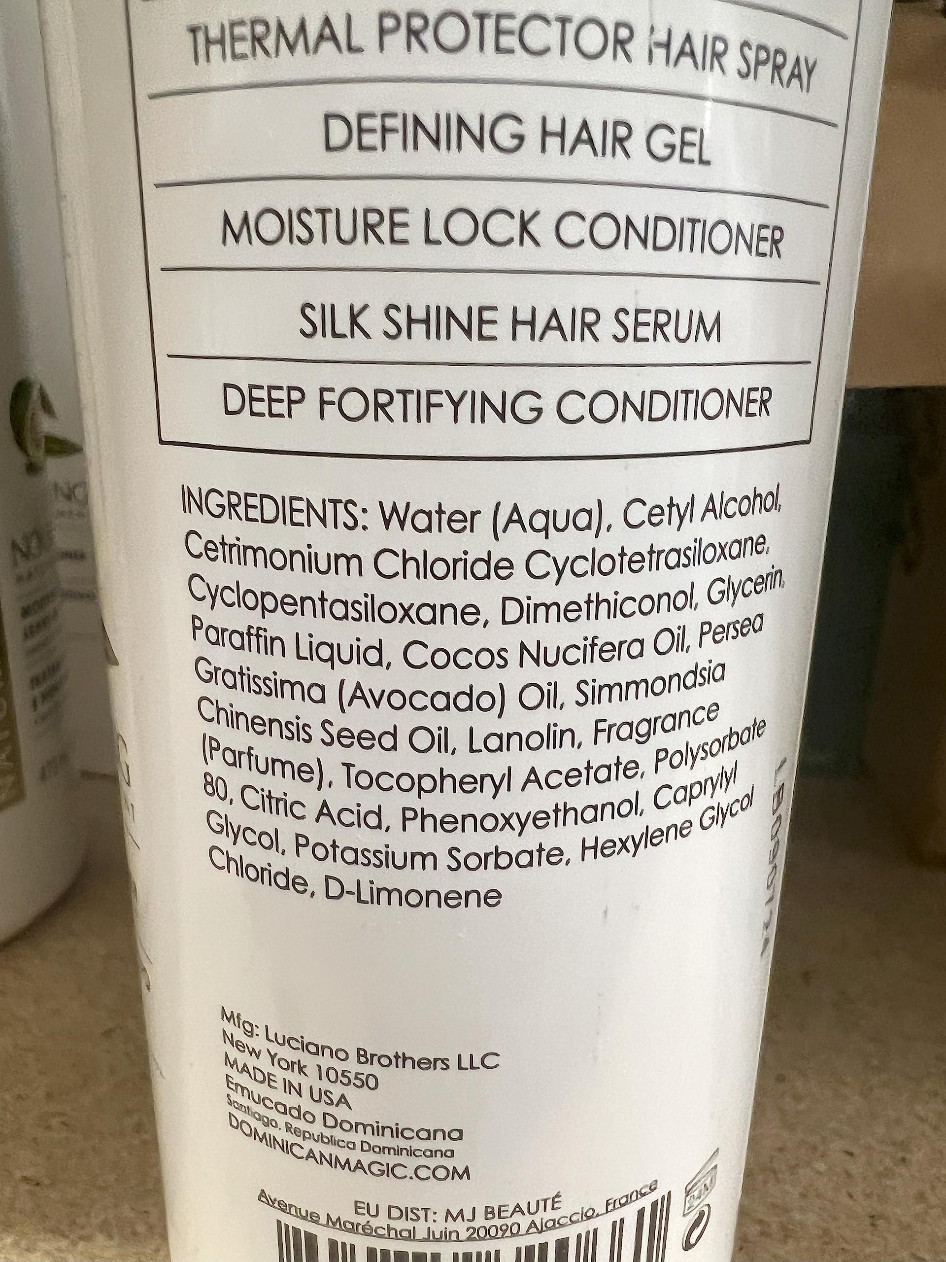 DOMINICAN MAGIC Nourishing Moisture Lock Leave on Conditioner 16oz Pack of 2