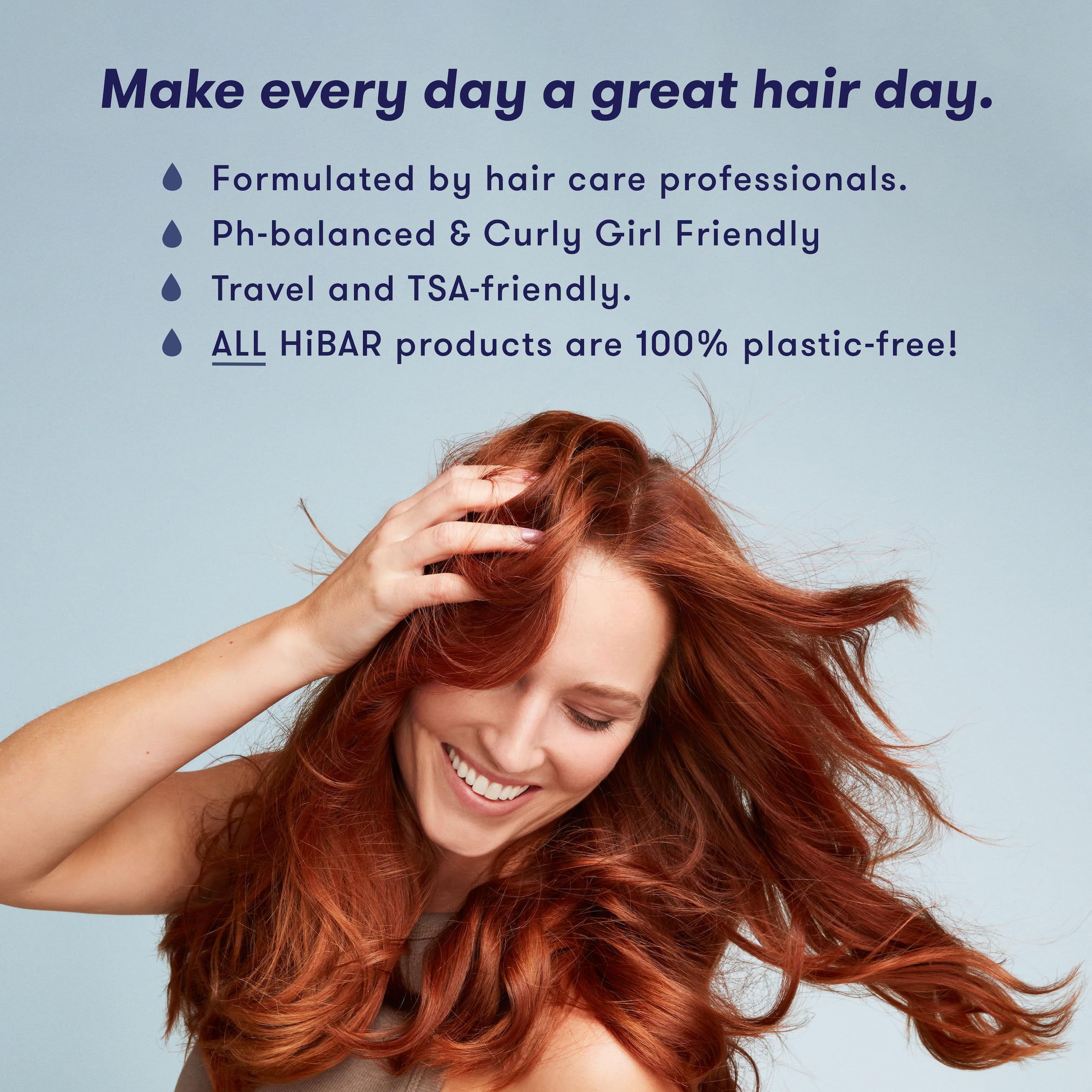 HiBAR - Maintain Shampoo & Conditioner Set - For Well-Balanced Hair - Cleanse & Nourish - Honey, Shea Butter, Coconut Oil & Vita