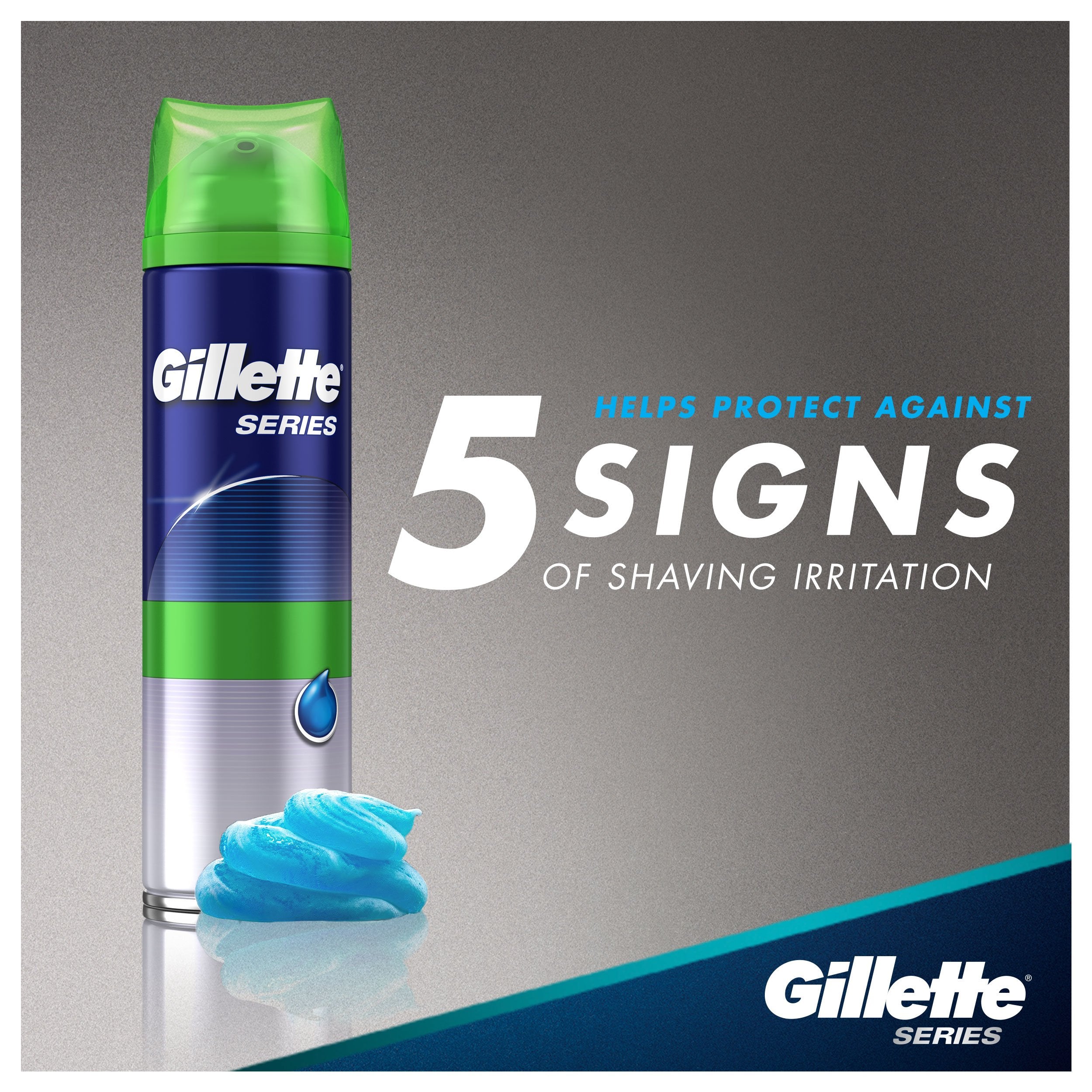 Gillette Series Shaving Gel Sensitive Skin, Multicolor, 7 Oz