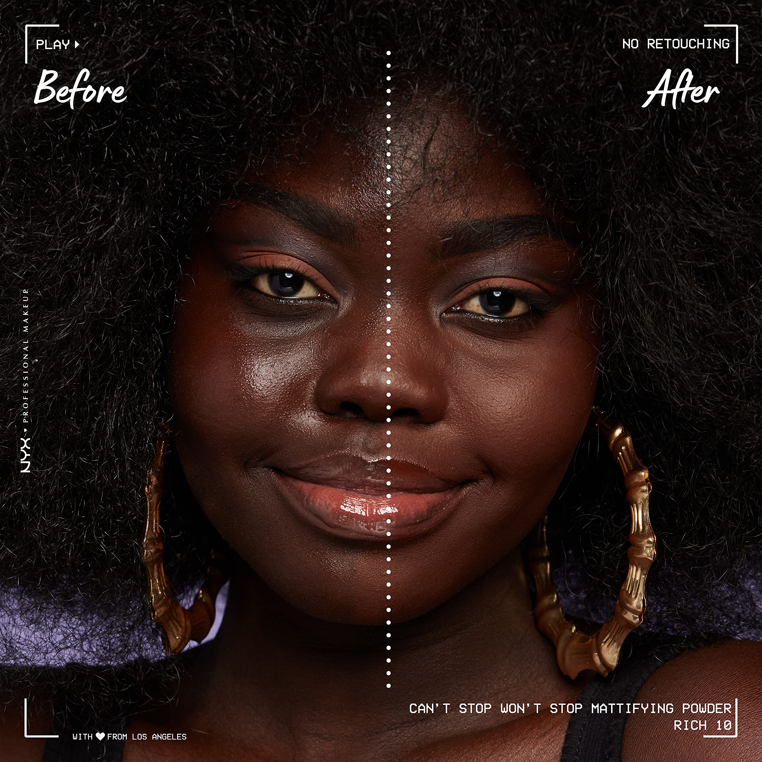 NYX PROFESSIONAL MAKEUP Can't Stop Won't Stop Mattifying Pressed Powder - Rich