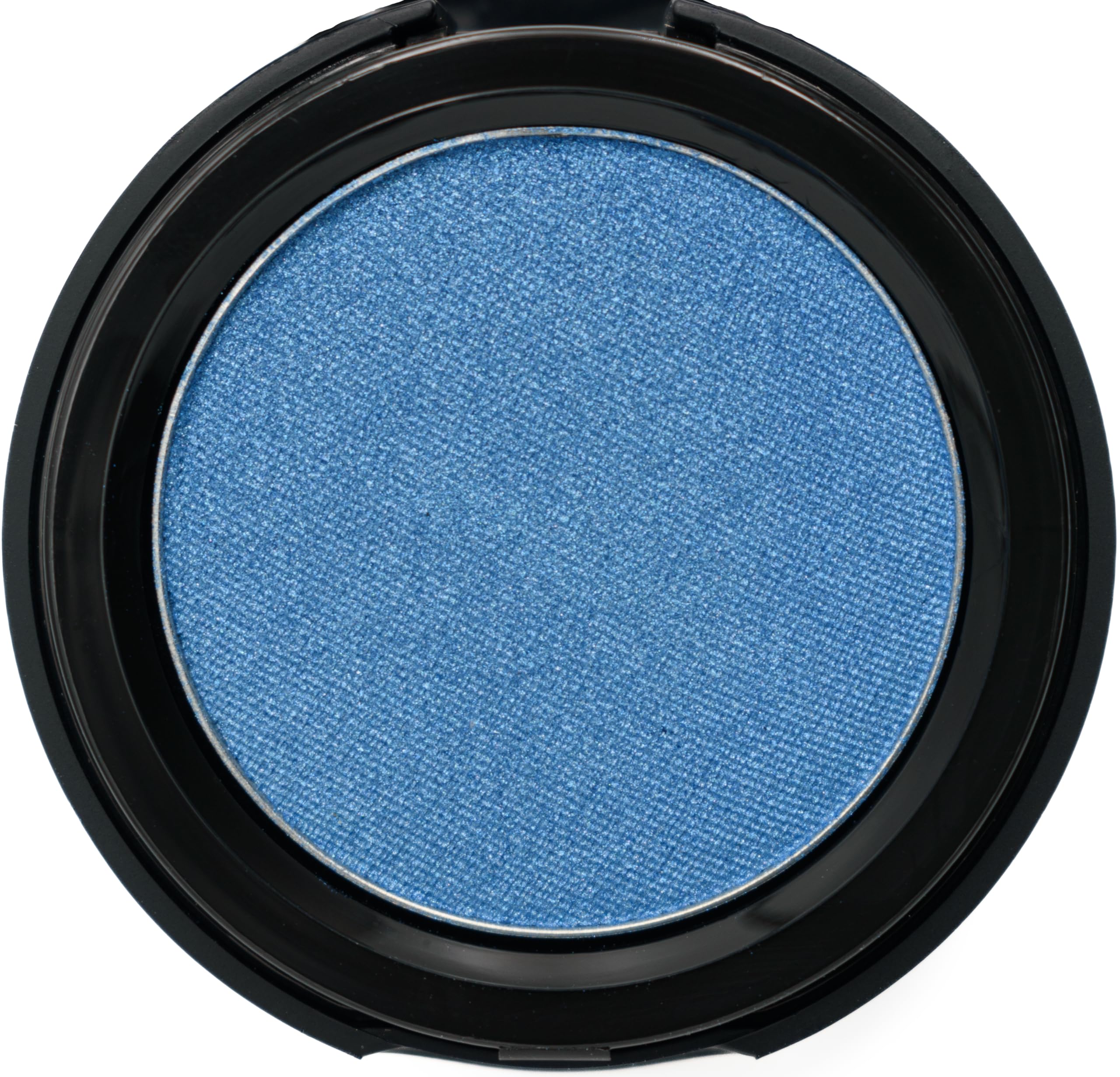 Pure Ziva Avalanche Medium Royal Blue Denim Metallic Shimmering Smokey Eye Pressed Powder Single Vegan Eyeshadow; Talc, Paraben