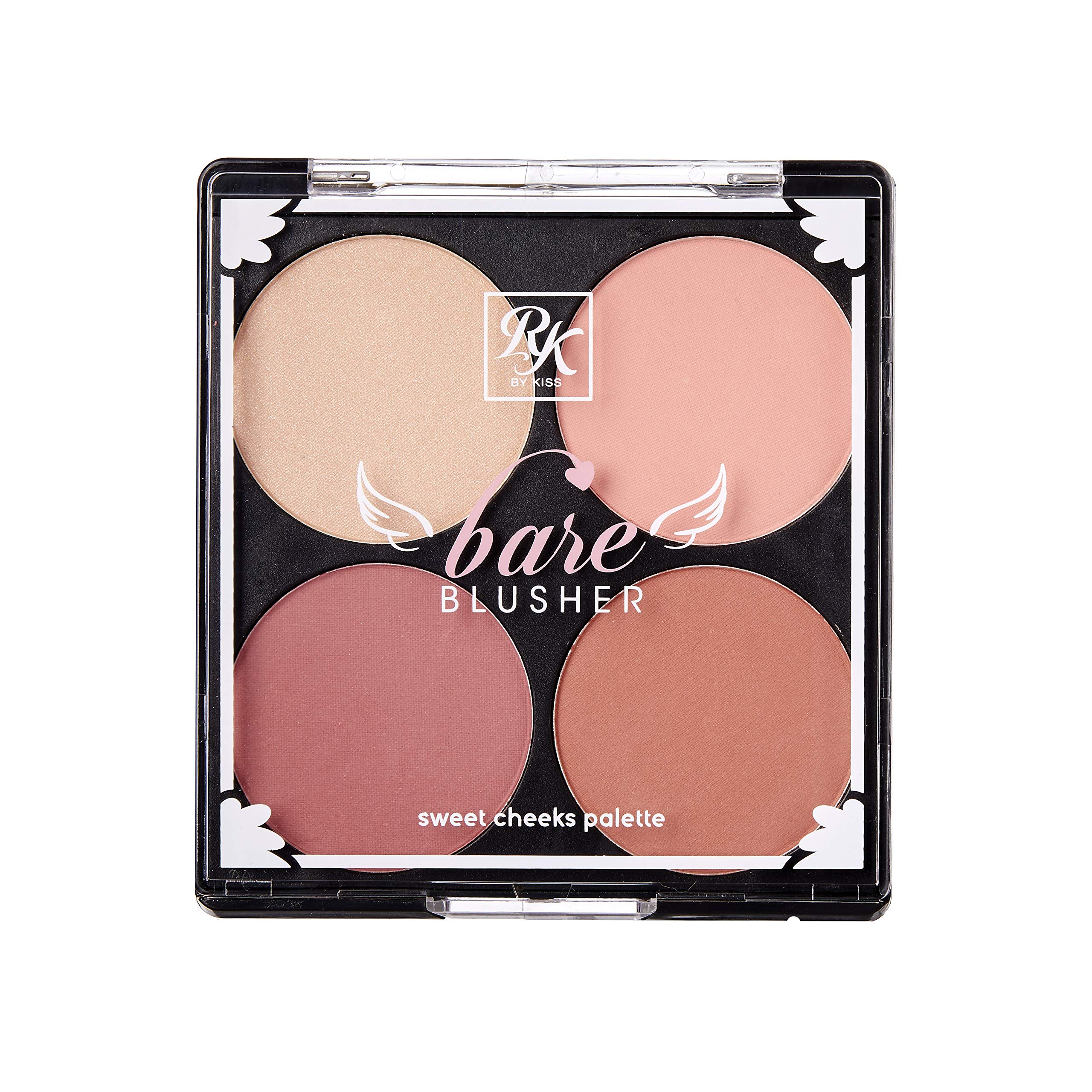 Ruby Kisses Bare Blusher Sweet Cheeks Palette (Baring Bare)