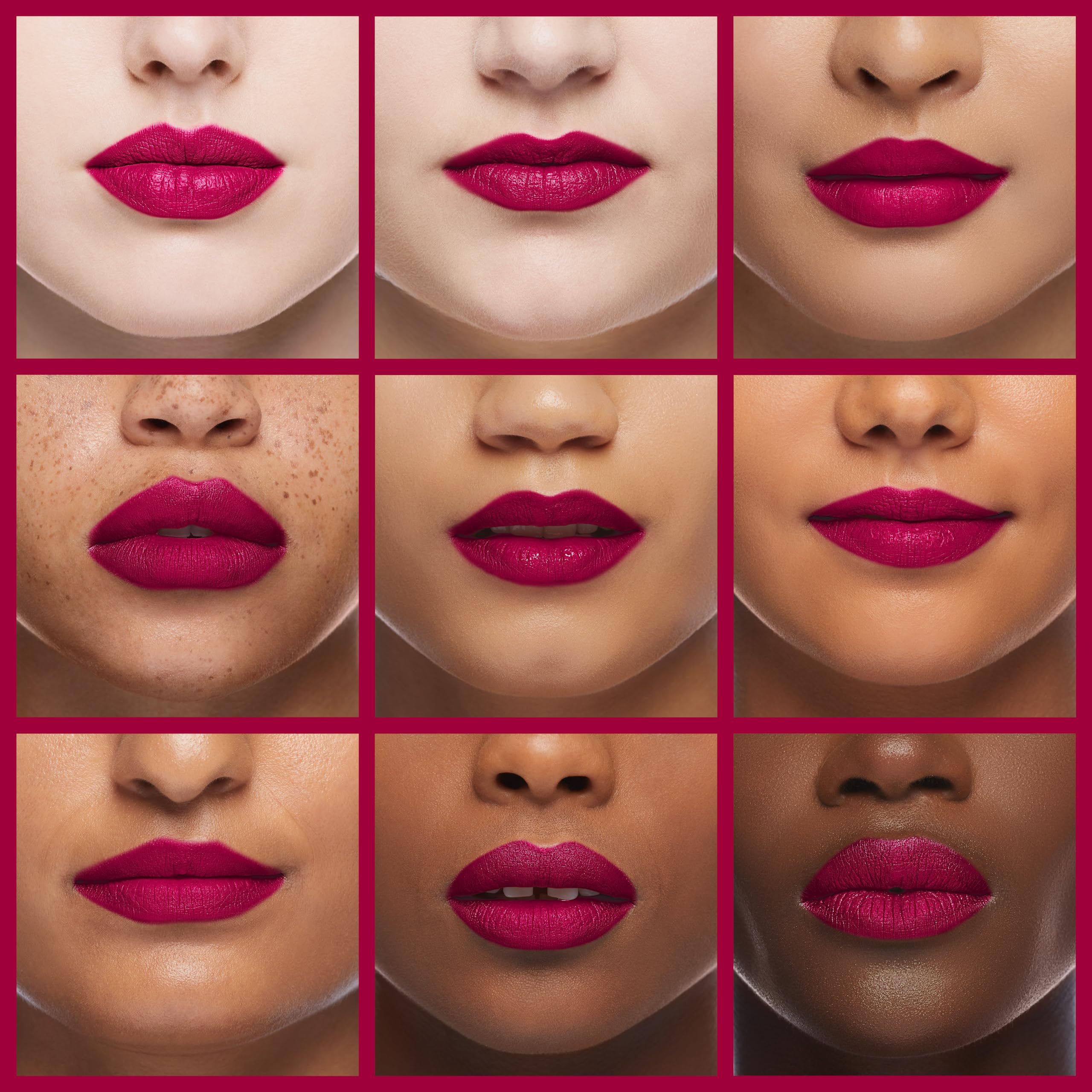 REVLON Super Lustrous The Luscious Mattes Lipstick, in Red, 023 cherries in the Snow, 015 oz