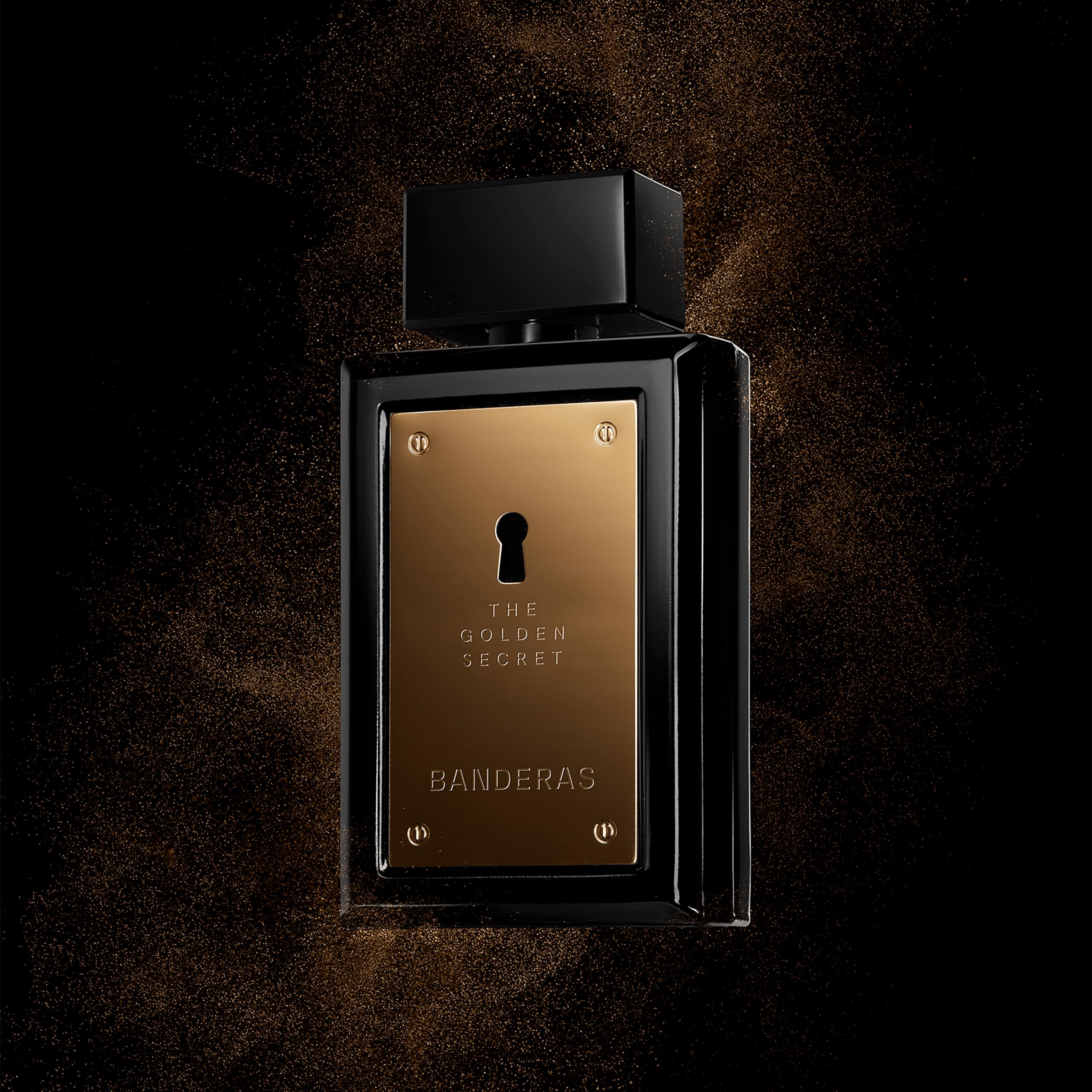 Antonio Banderas Perfumes - The Golden Secret - Eau De Toilette Spray For Men - Long Lasting - Masculine, Casual And Elegant Fra